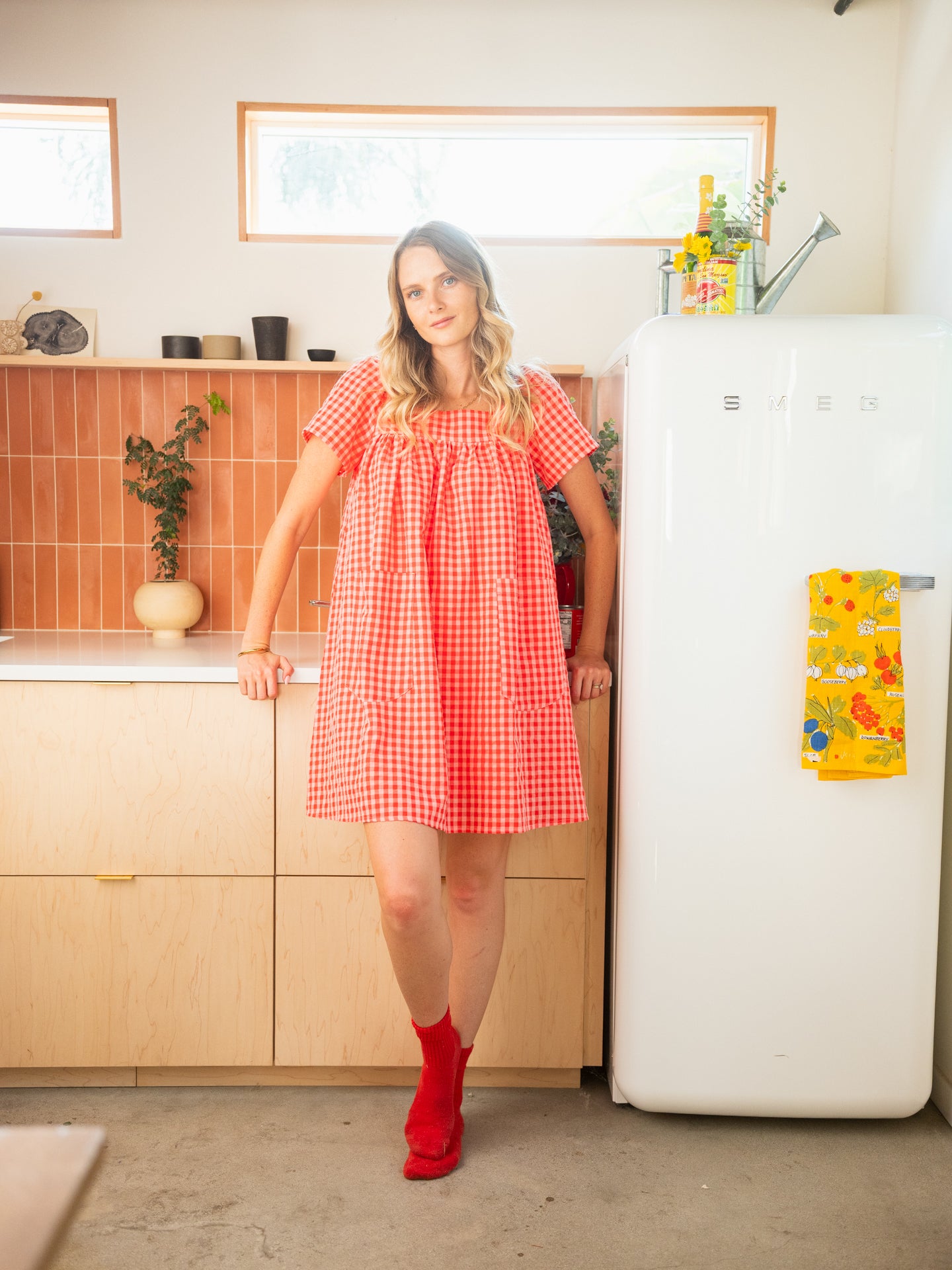 Rose Mini Housedress Summer Shortcake