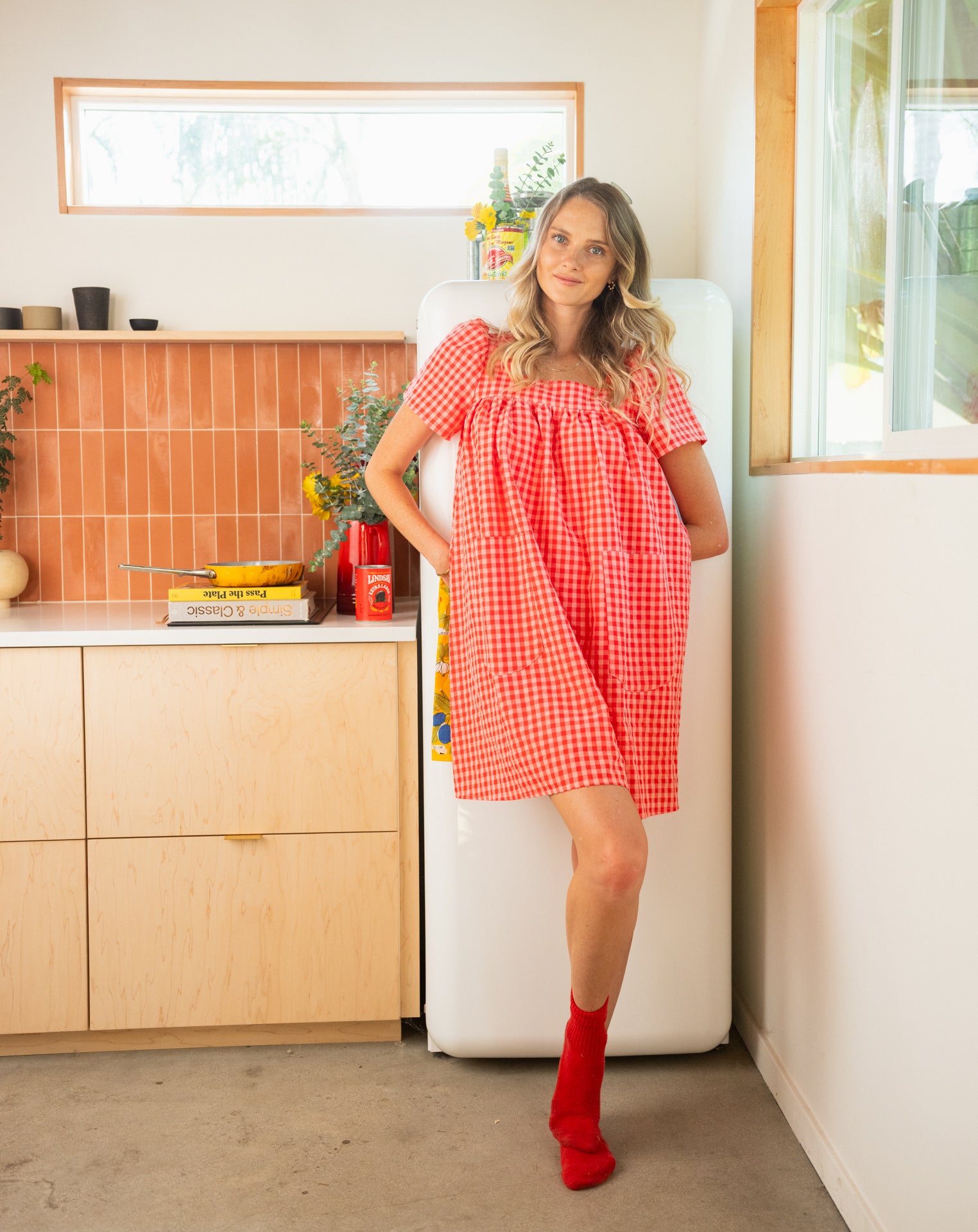 Rose Mini Housedress Summer Shortcake