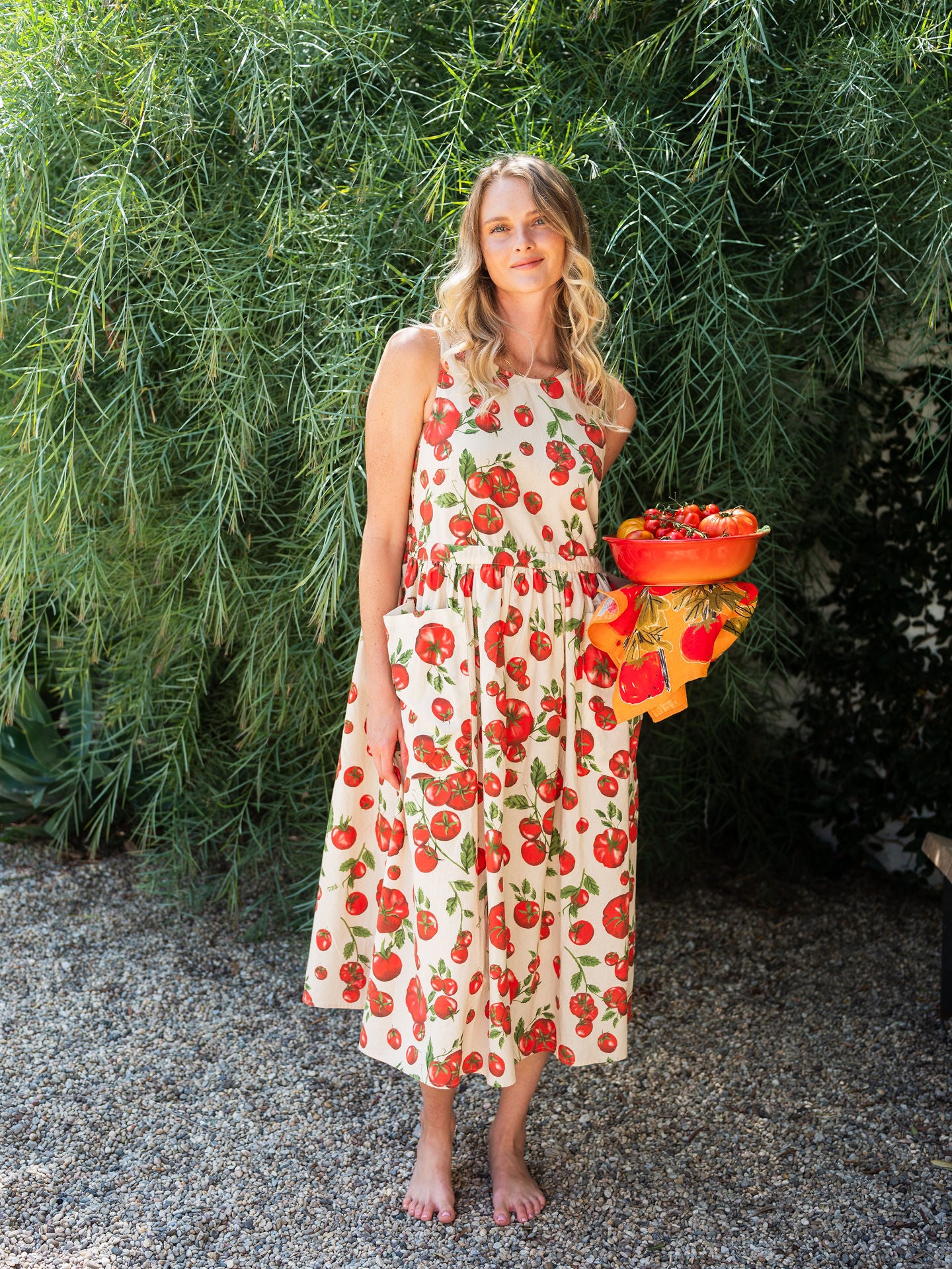 Grace Housedress Tomato Garden