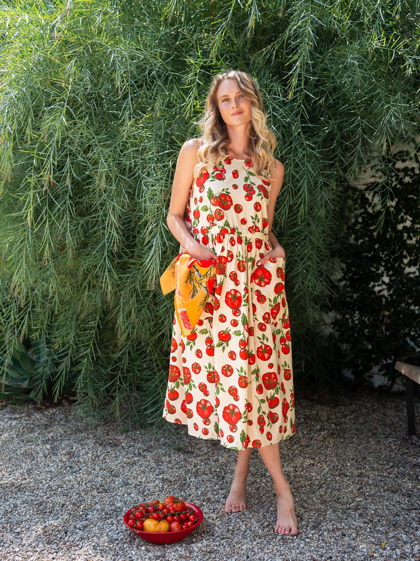 Grace Housedress Tomato Garden