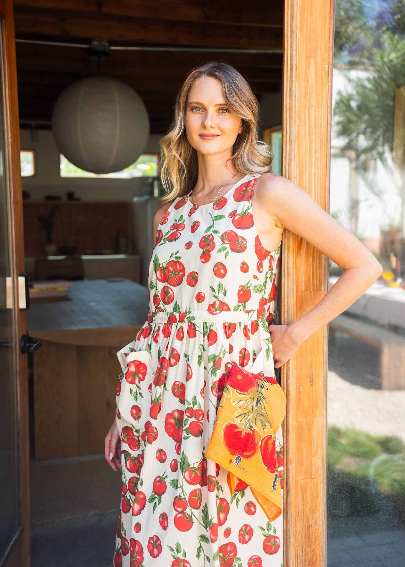 Grace Housedress Tomato Garden
