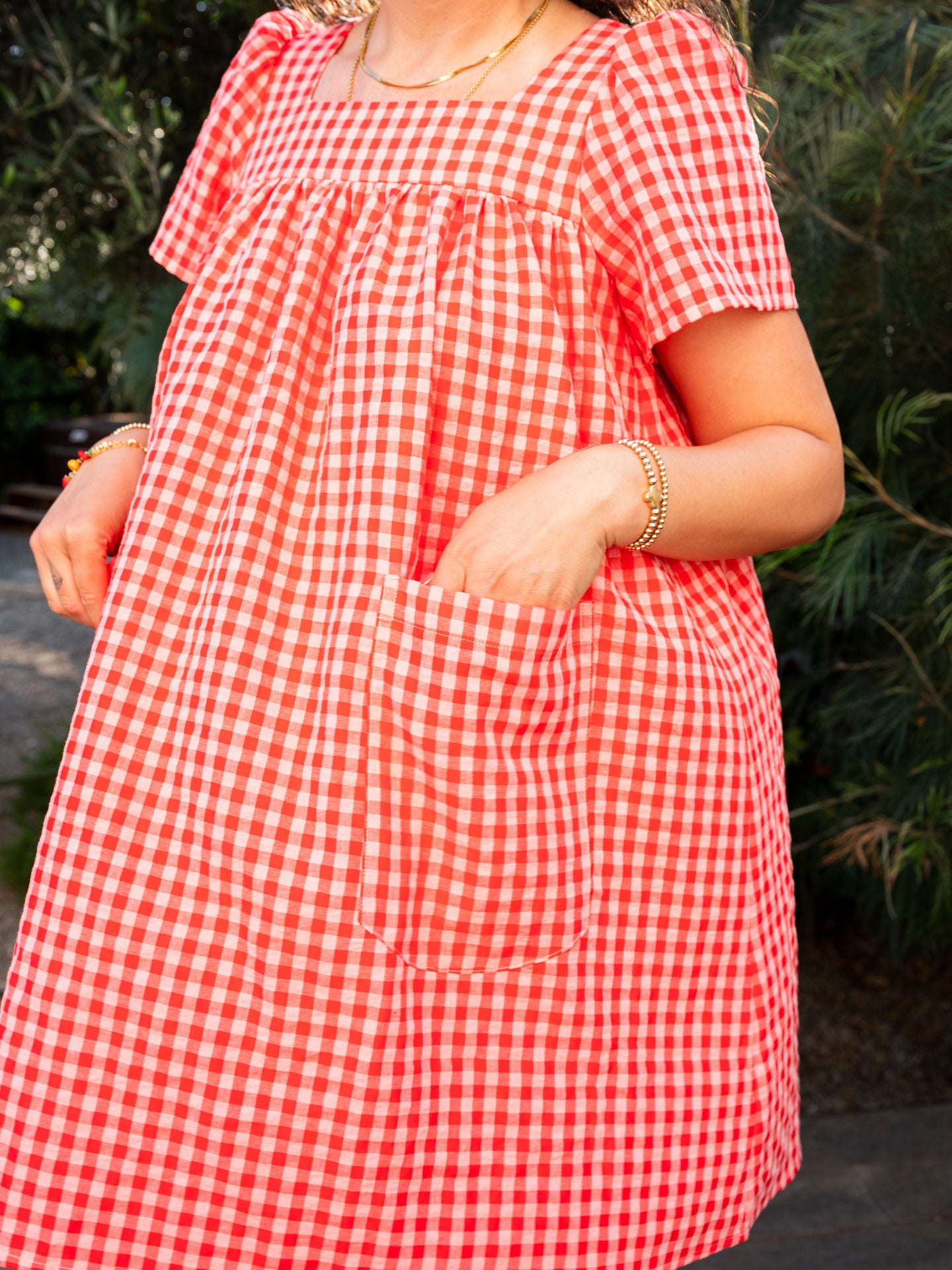 Rose Mini Housedress Summer Shortcake