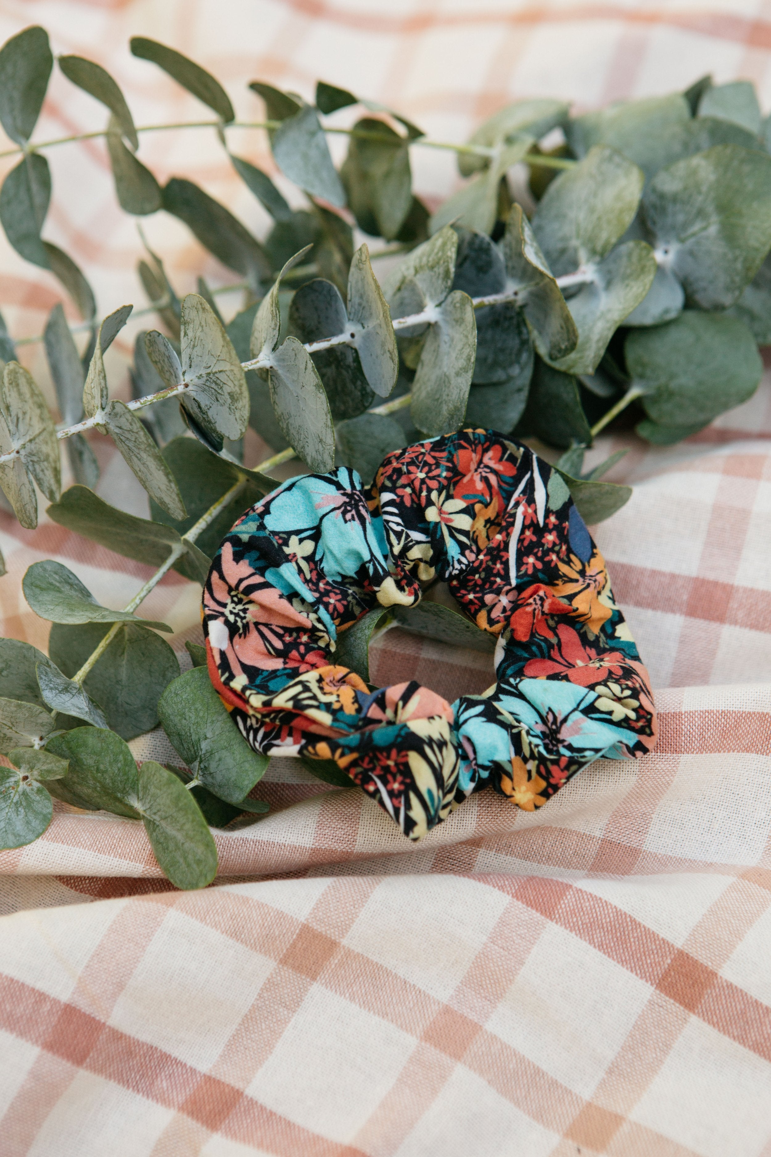 Summer Garden Scrunchie
