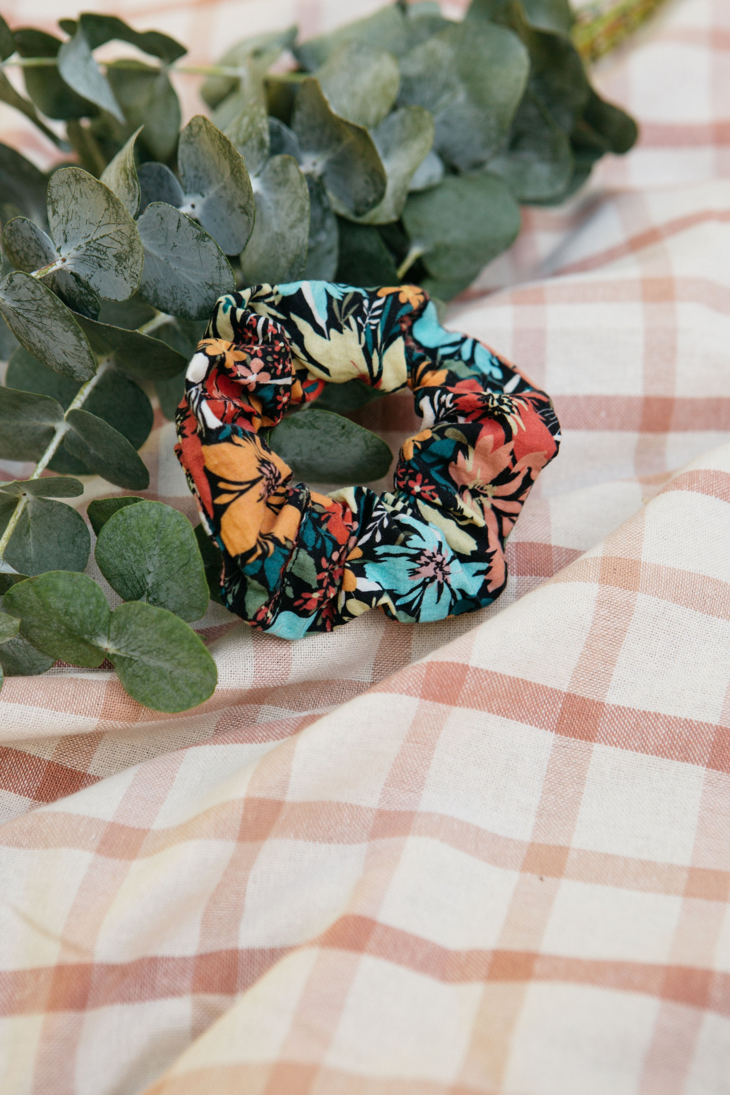 Summer Garden Scrunchie