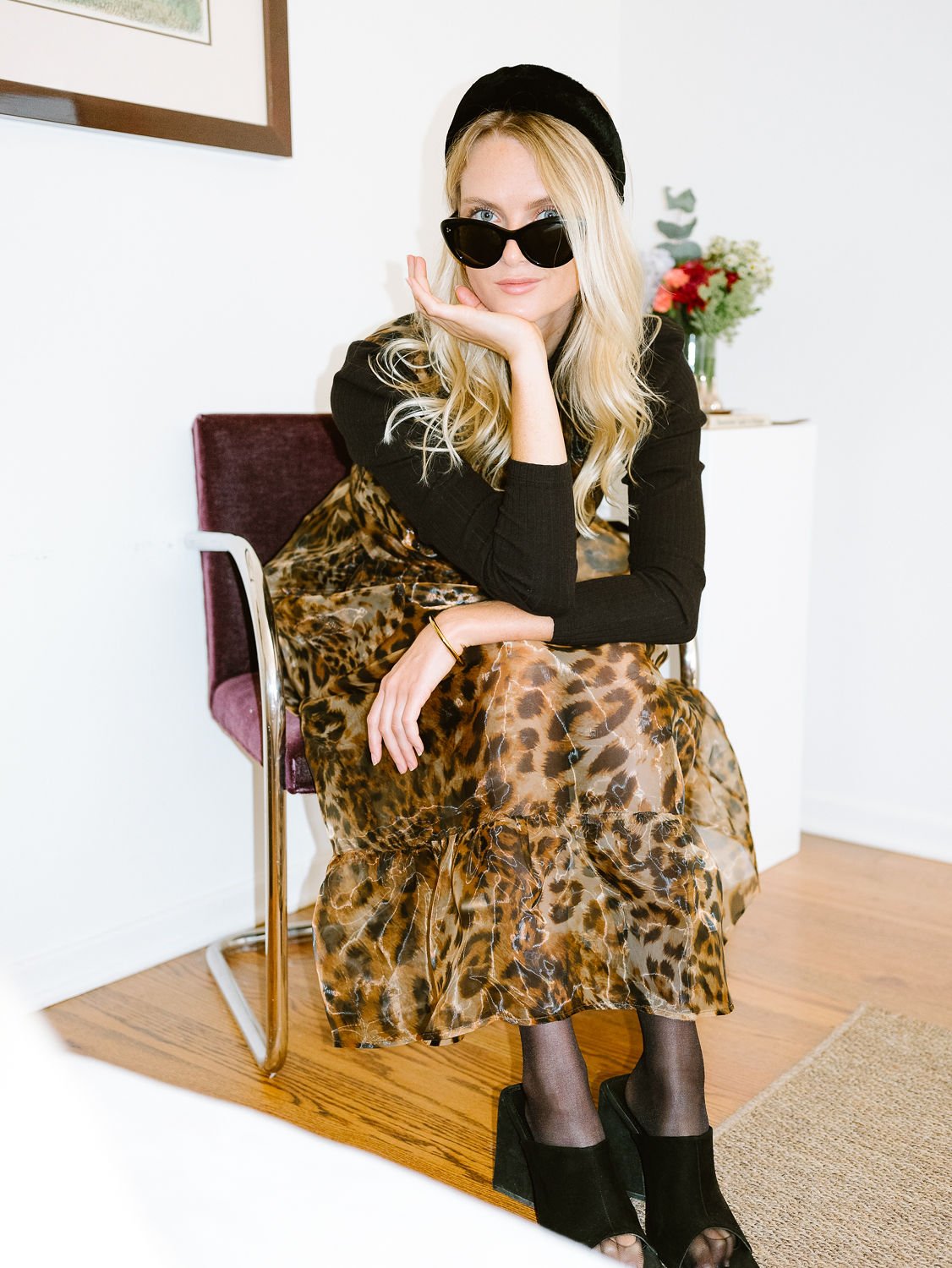 Gina Housedress Leopard