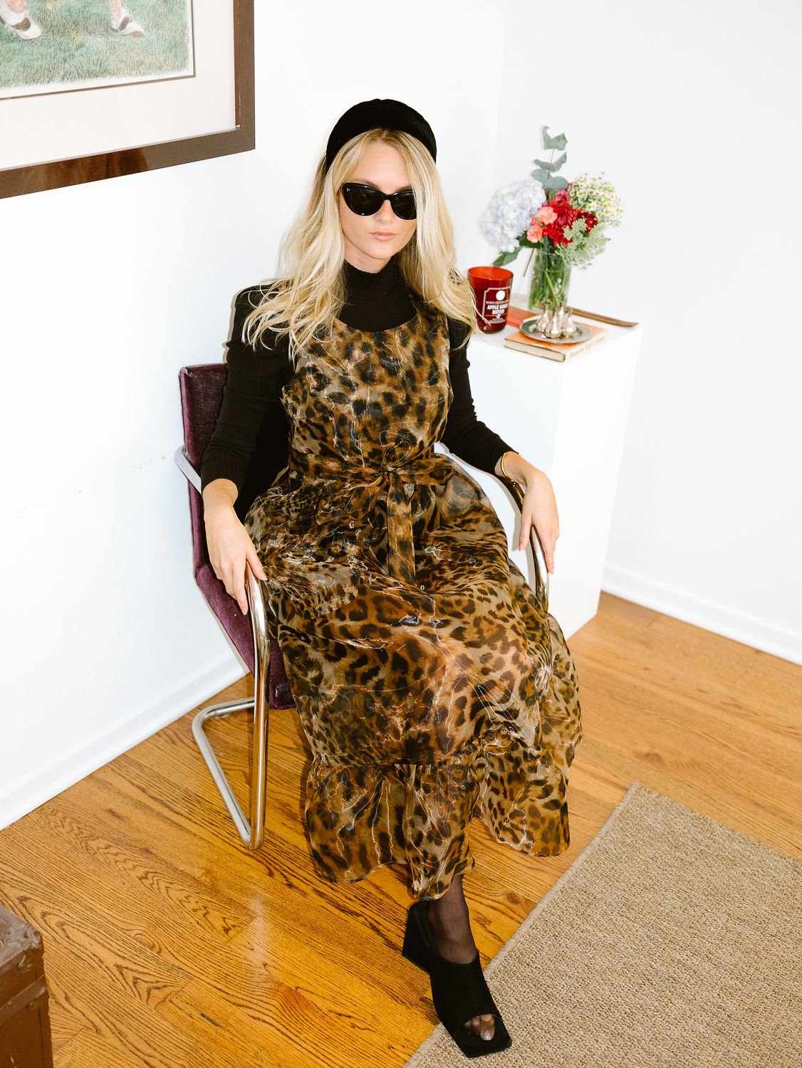 Gina Housedress Leopard