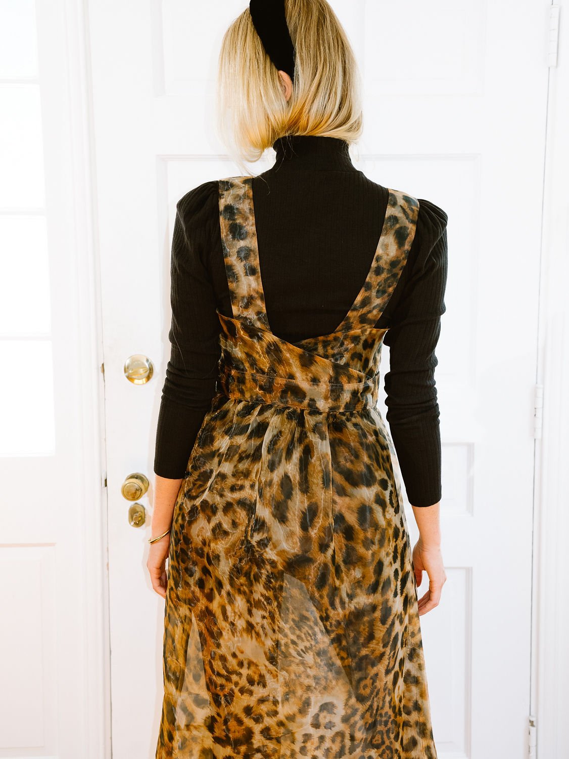 Gina Housedress Leopard