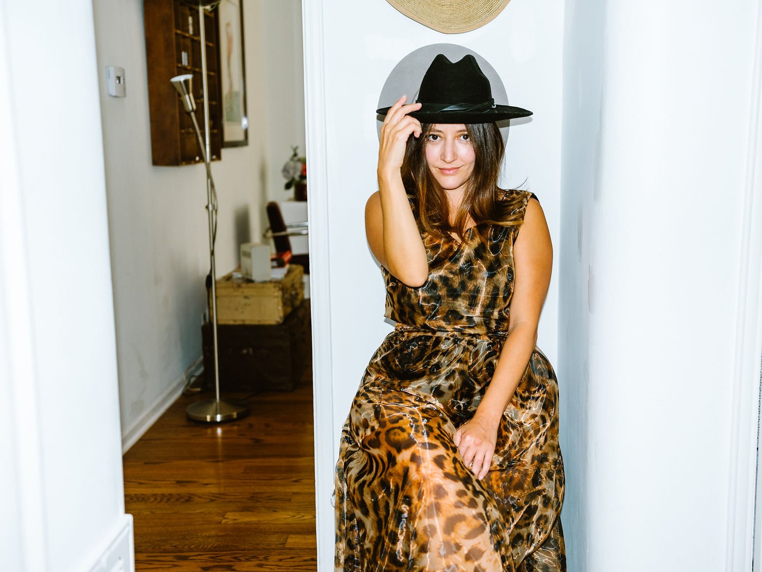 Gina Housedress Leopard