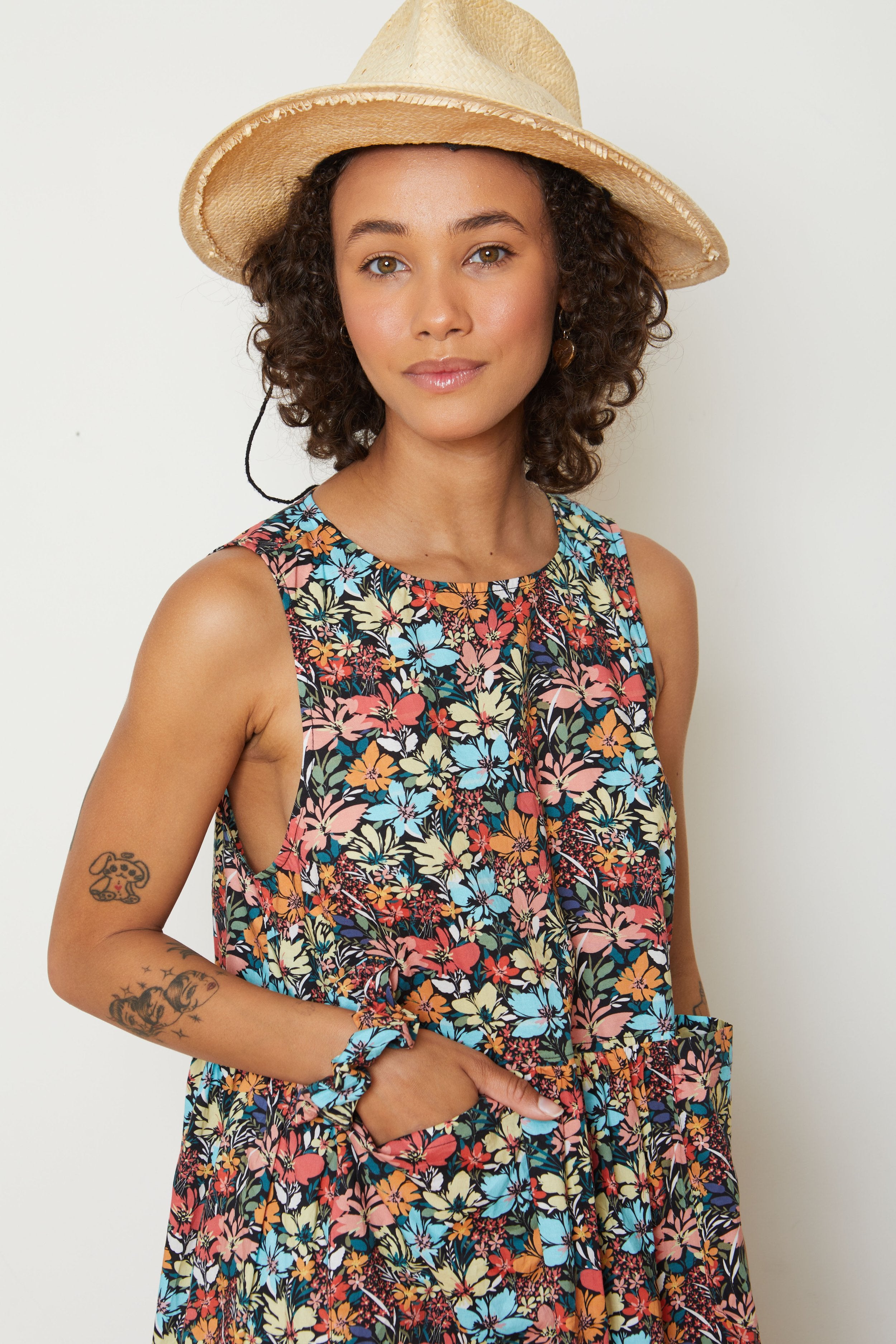 Summer Garden Scrunchie