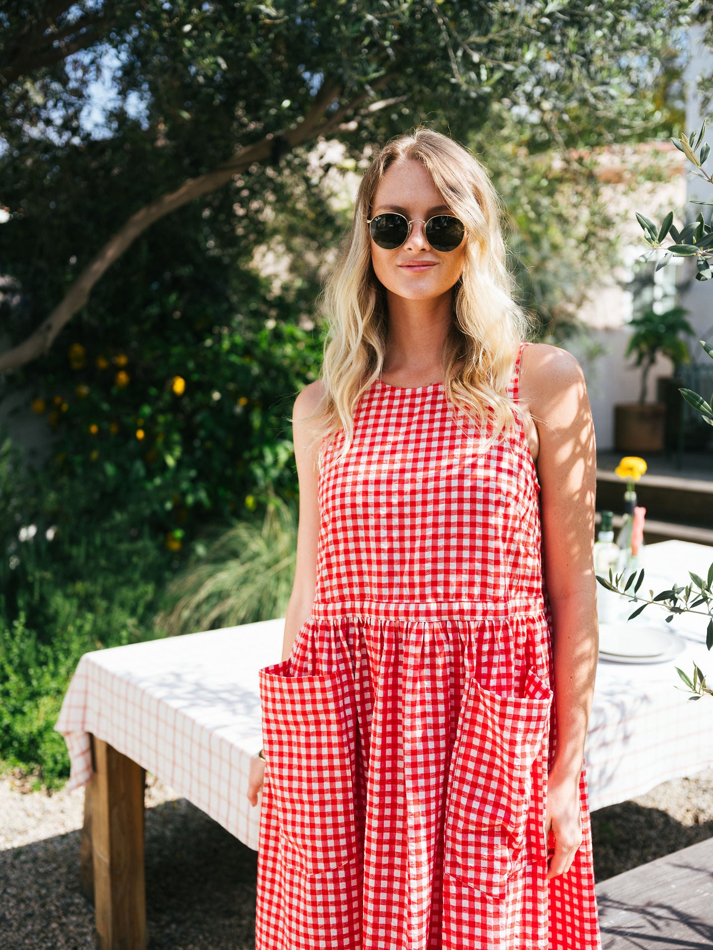 Grace Housedress Al Fresco Gingham