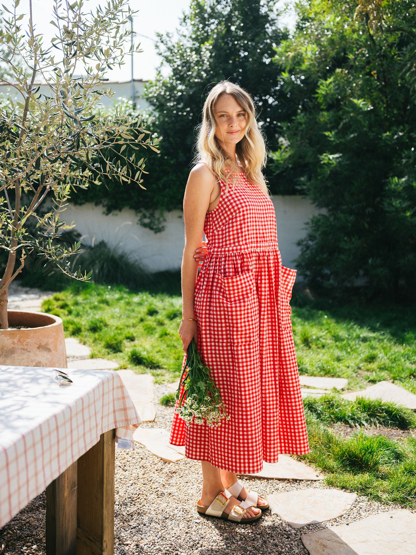 Grace Housedress Al Fresco Gingham