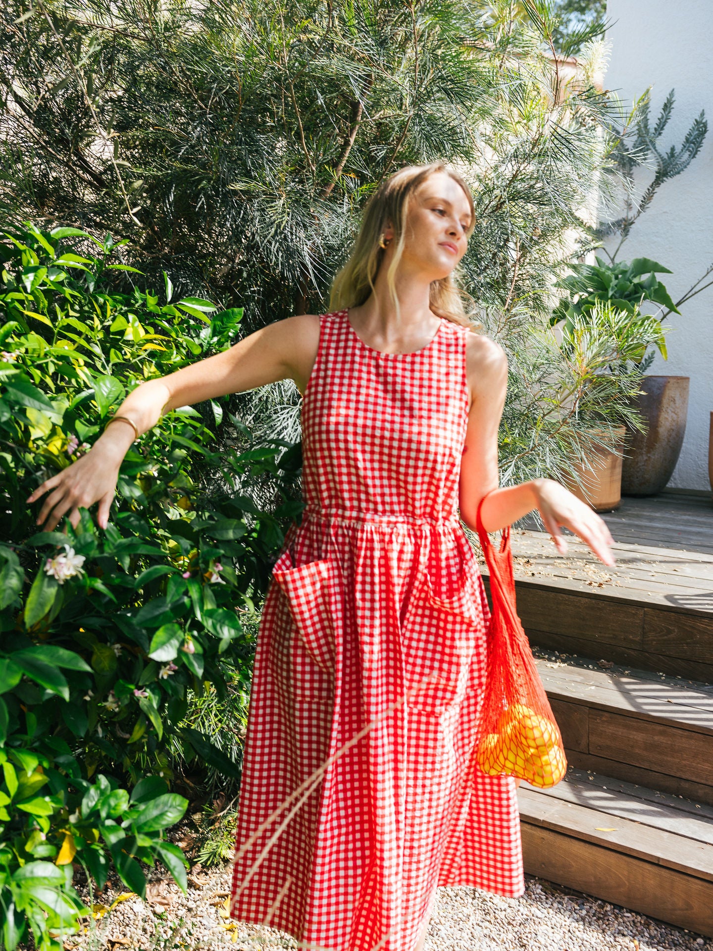 Grace Housedress Al Fresco Gingham