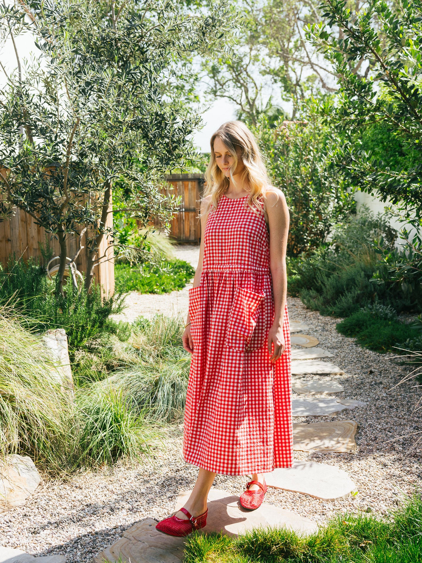 Grace Housedress Al Fresco Gingham