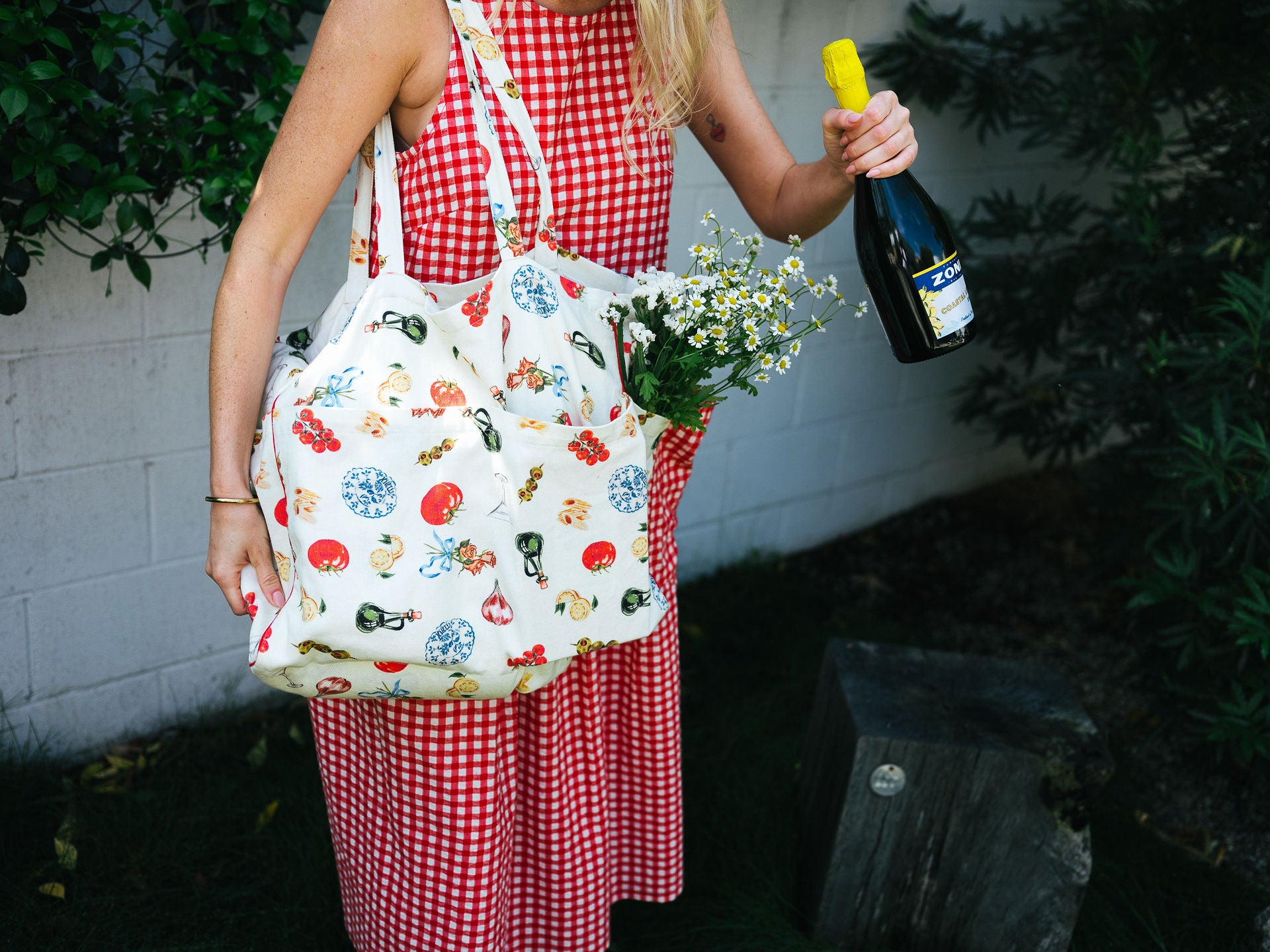 Grocery Tote Italian Dinner