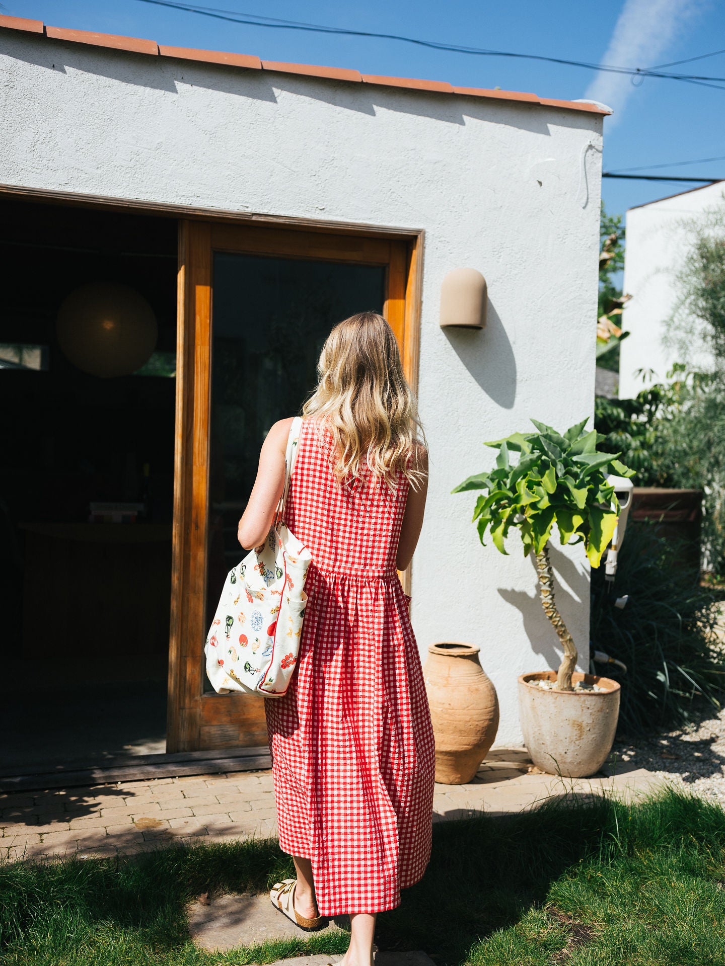 Grace Housedress Al Fresco Gingham