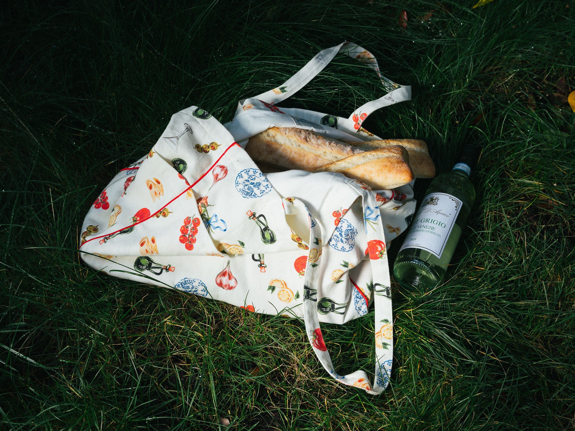 Grocery Tote Italian Dinner