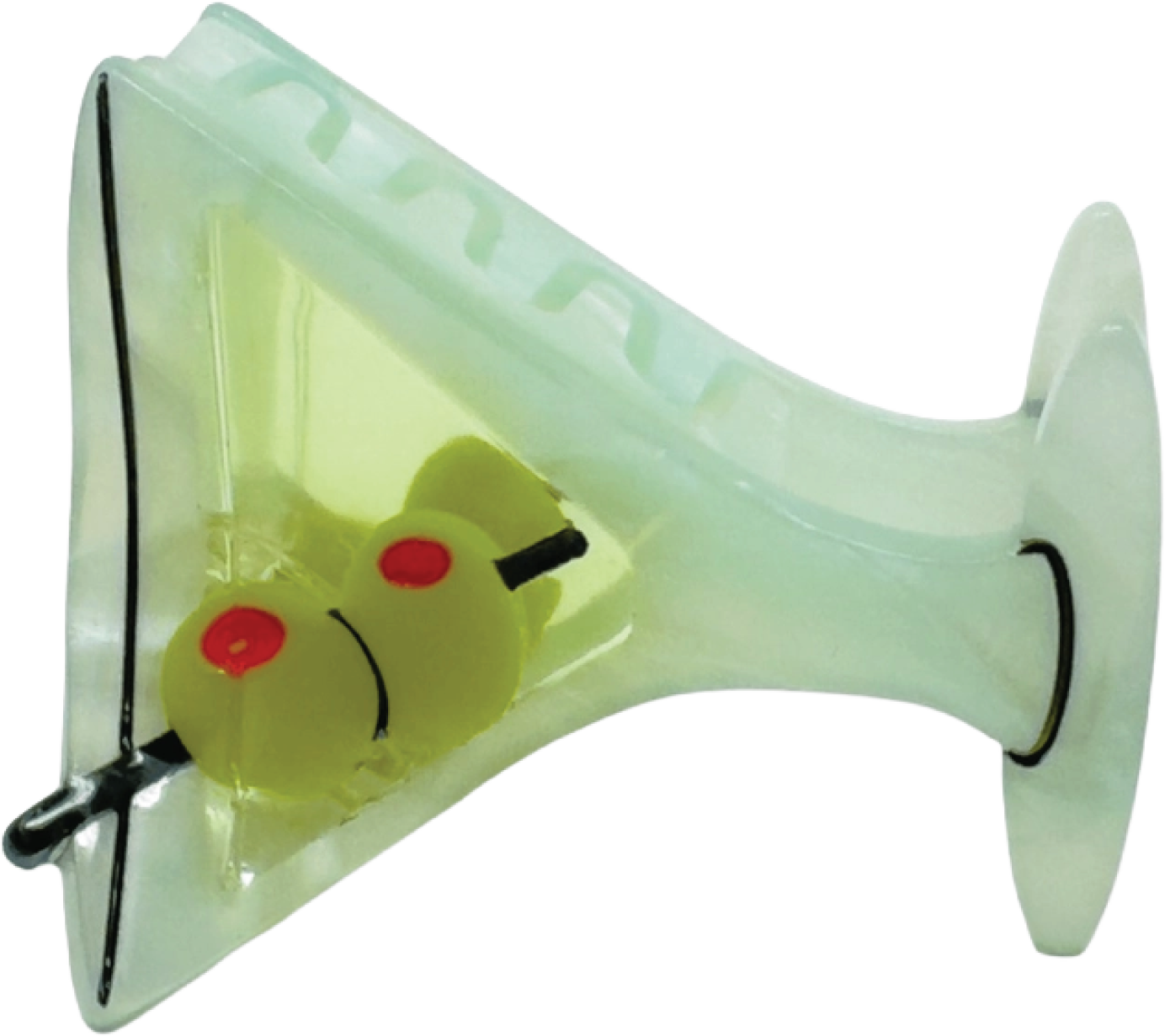 Mini Martini Hair Claw Clip