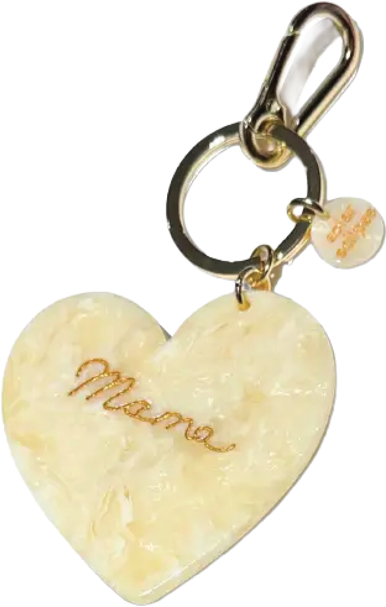 Mama Heart Bag Charm