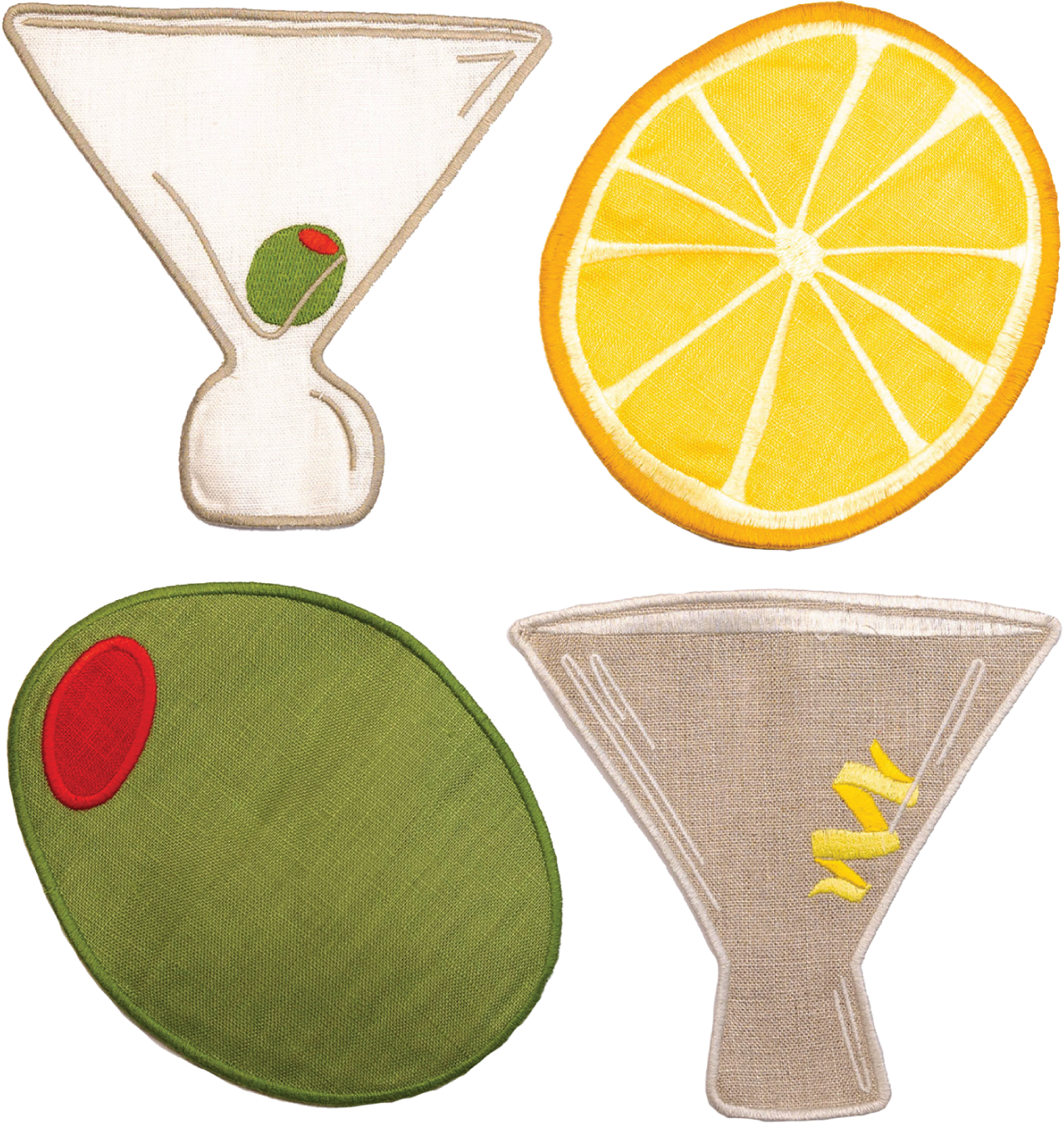 Martini Cocktail Napkins