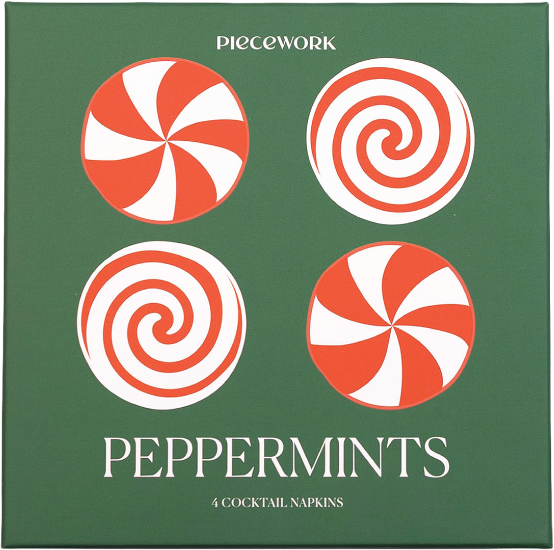 Peppermint Cocktail Napkins