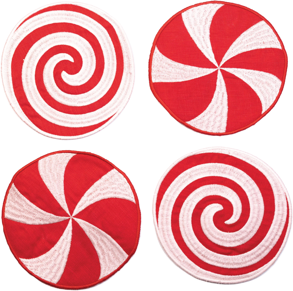 Peppermint Cocktail Napkins