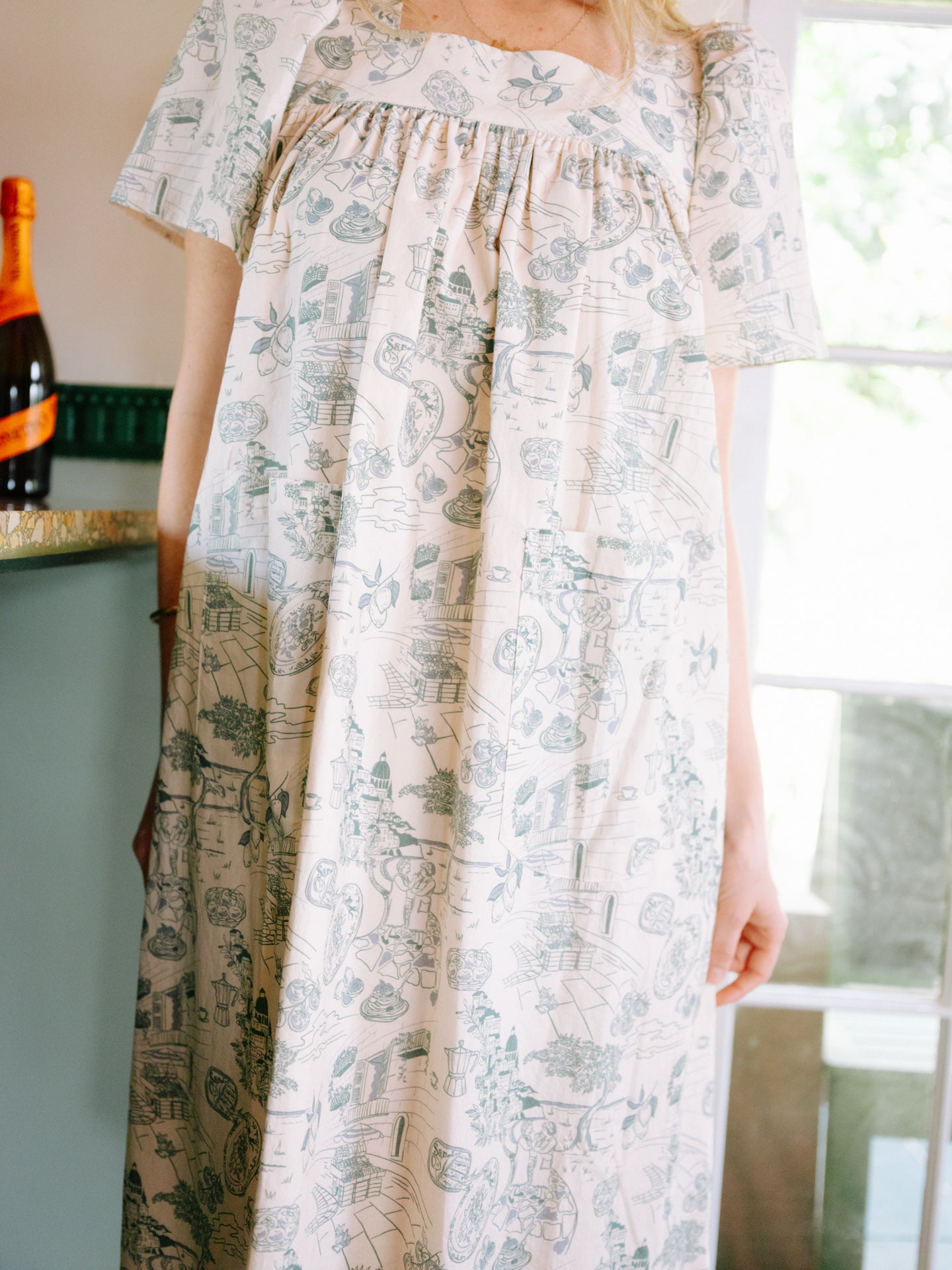 Rosalie Housedress Nonna Toile