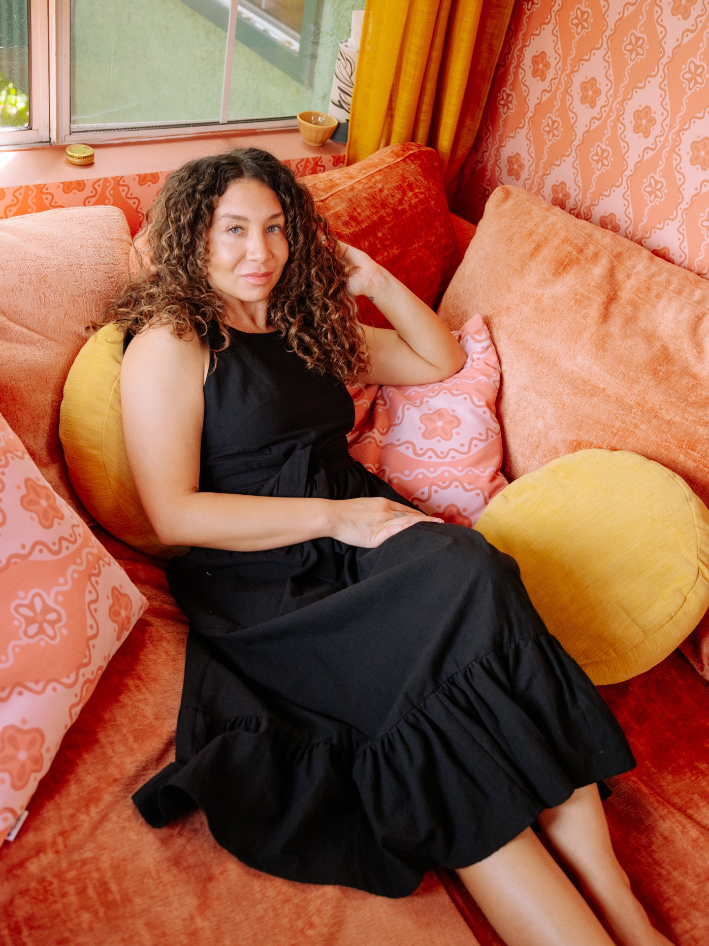 Gina Housedress Black Coffee