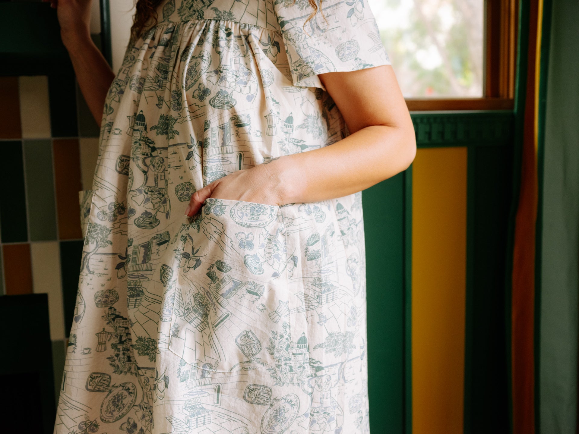 Rose Mini Nonna Toile