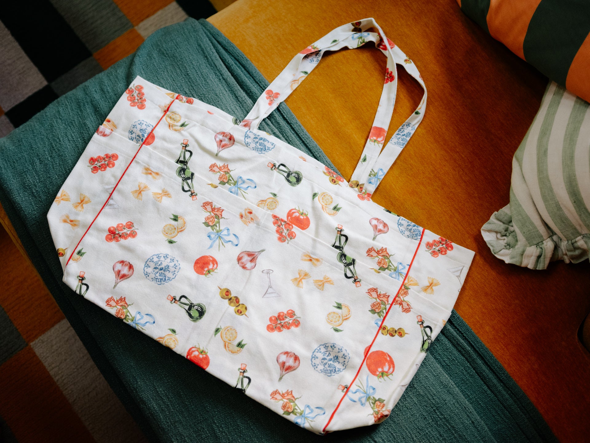 Grocery Tote Italian Dinner