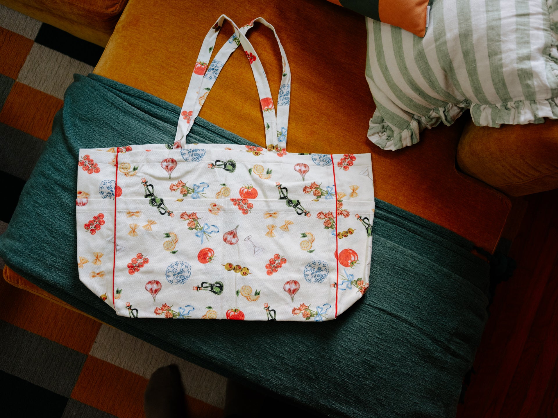 Grocery Tote Italian Dinner