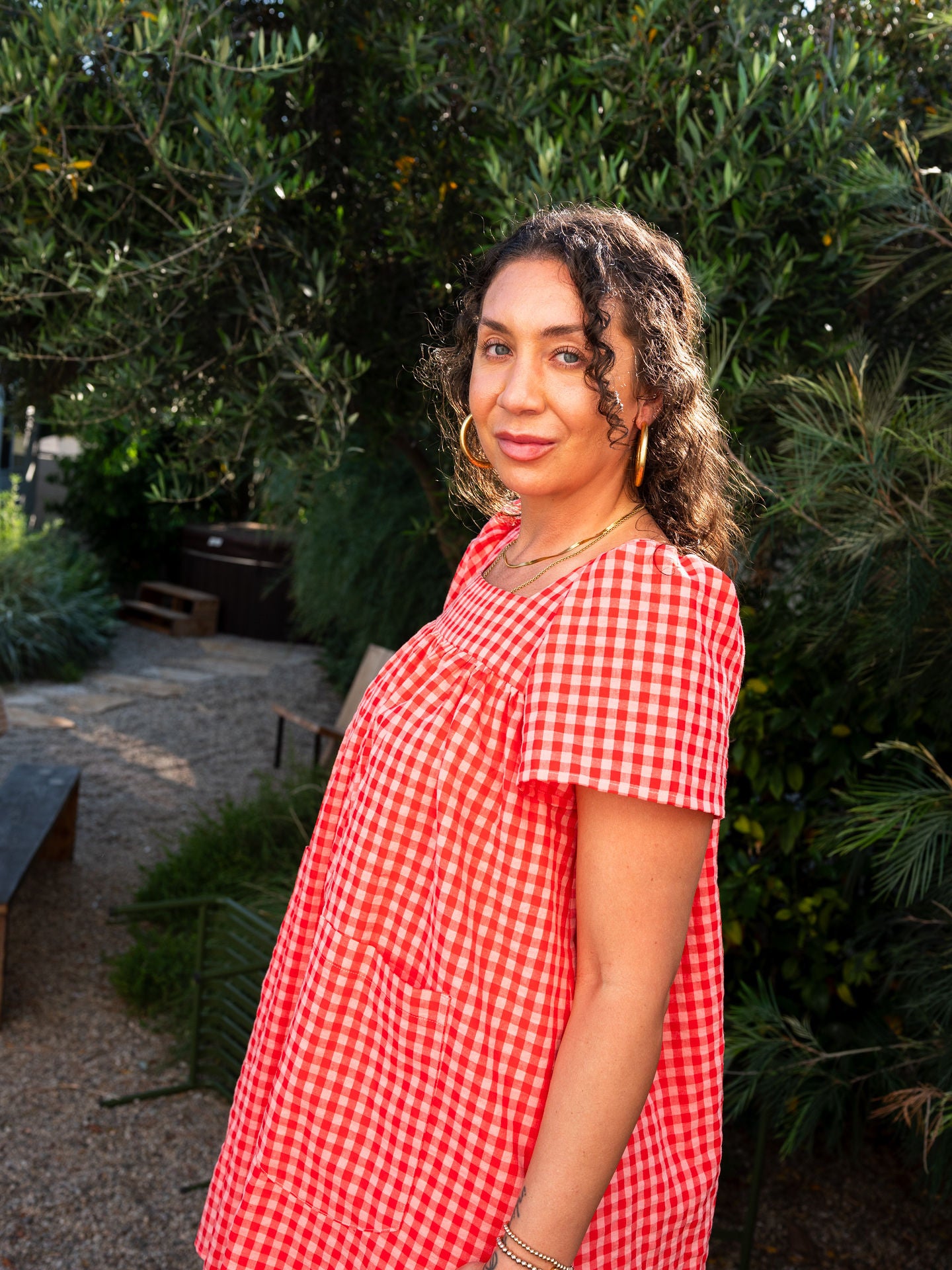Rose Mini Housedress Summer Shortcake