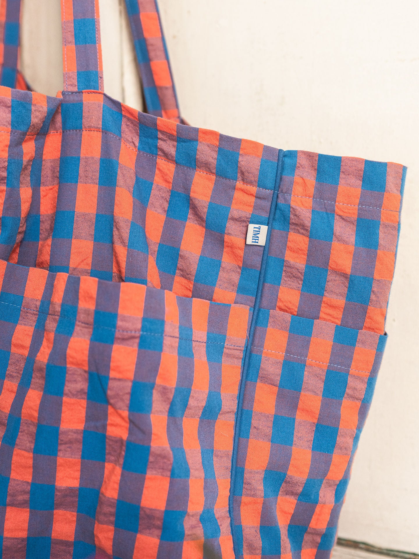 MA x TIMH Grocery Tote Spiced Gingham