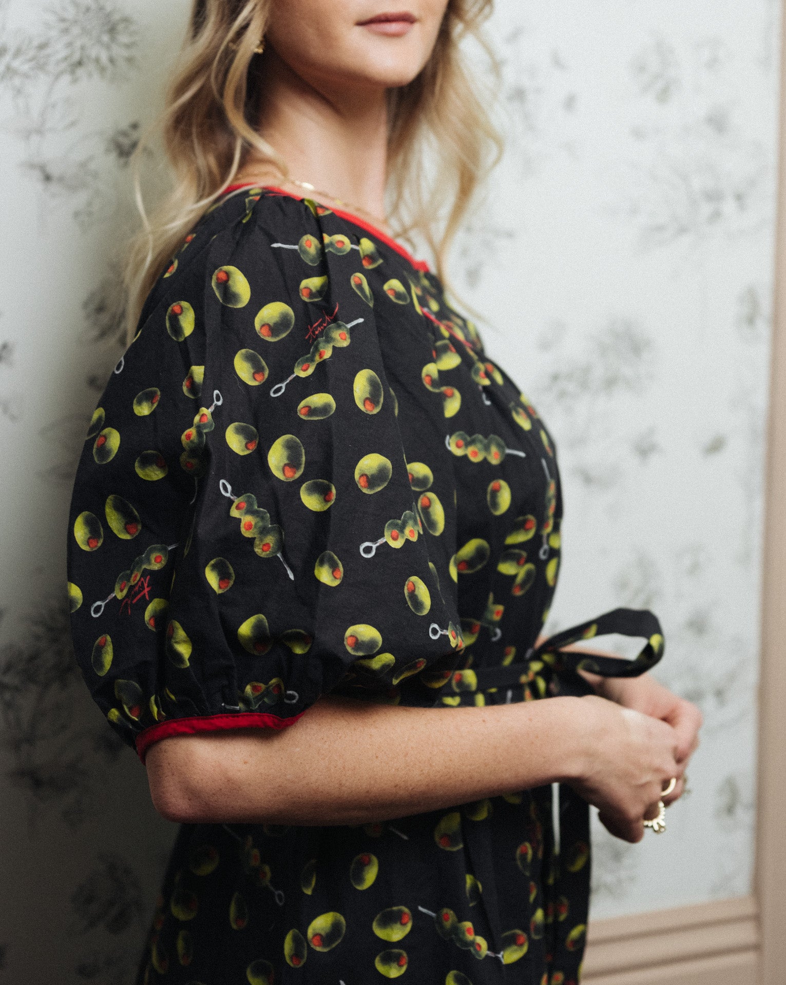 Lindsay Housedress Martini Olives