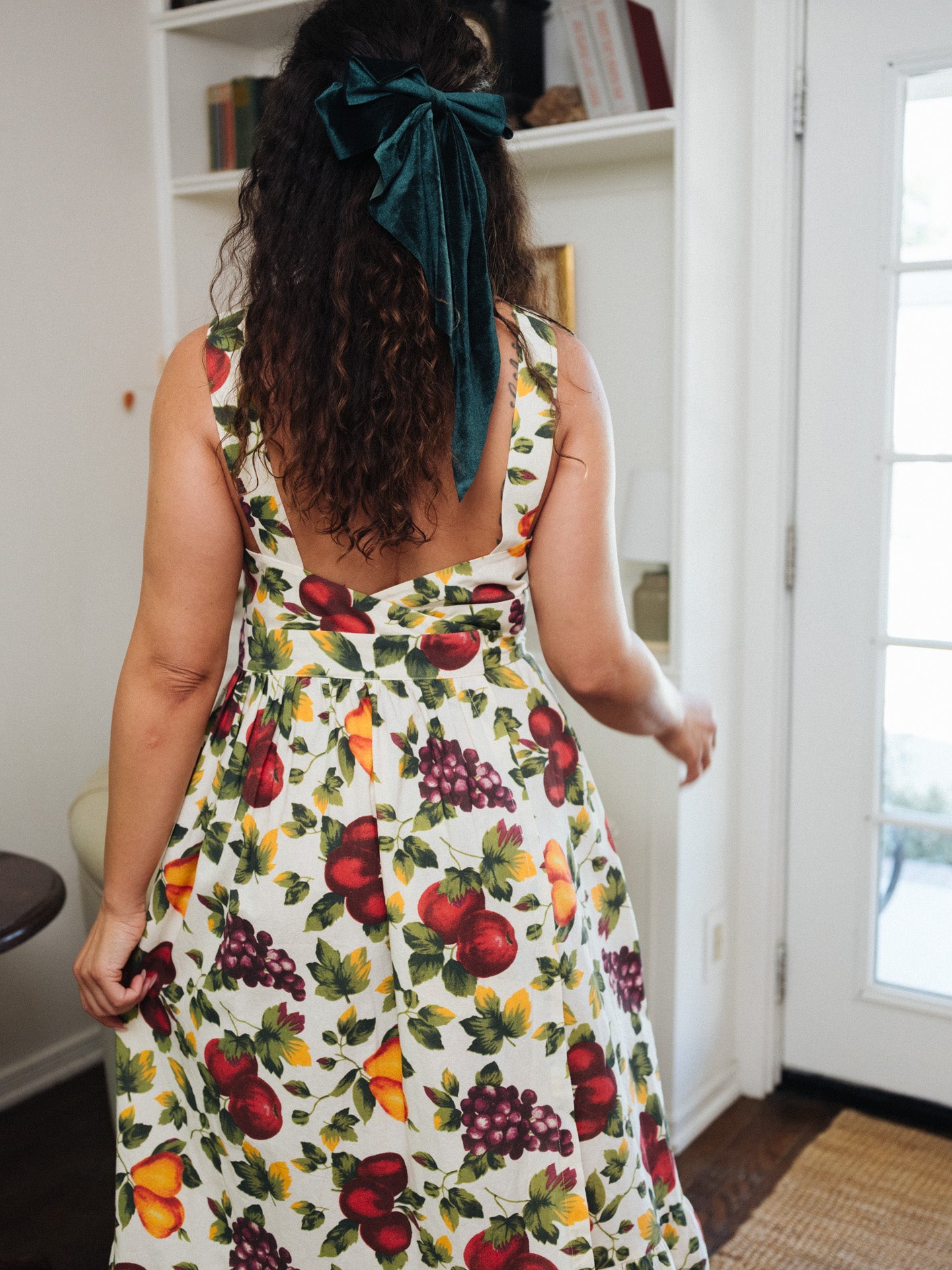 Gina Housedress Sunset Fruit