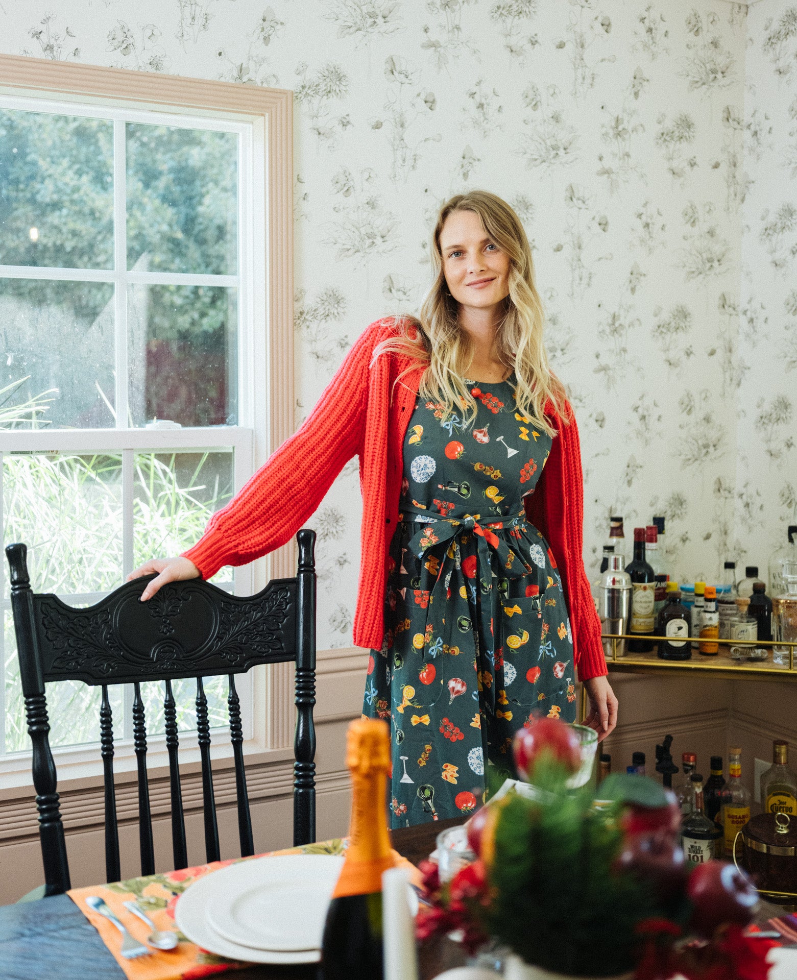 Gina Housedress Italian Dinner