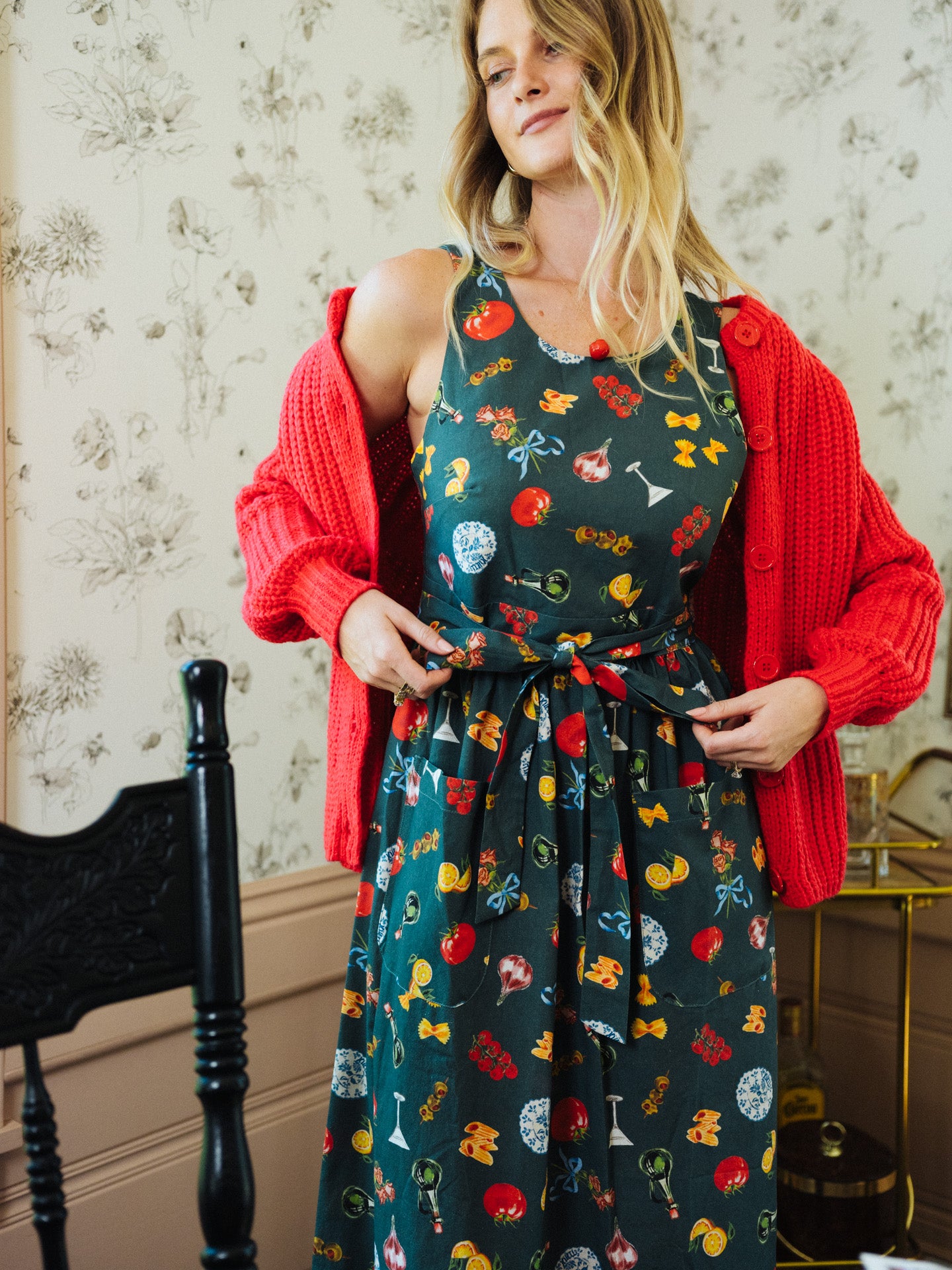 Gina Housedress Italian Dinner