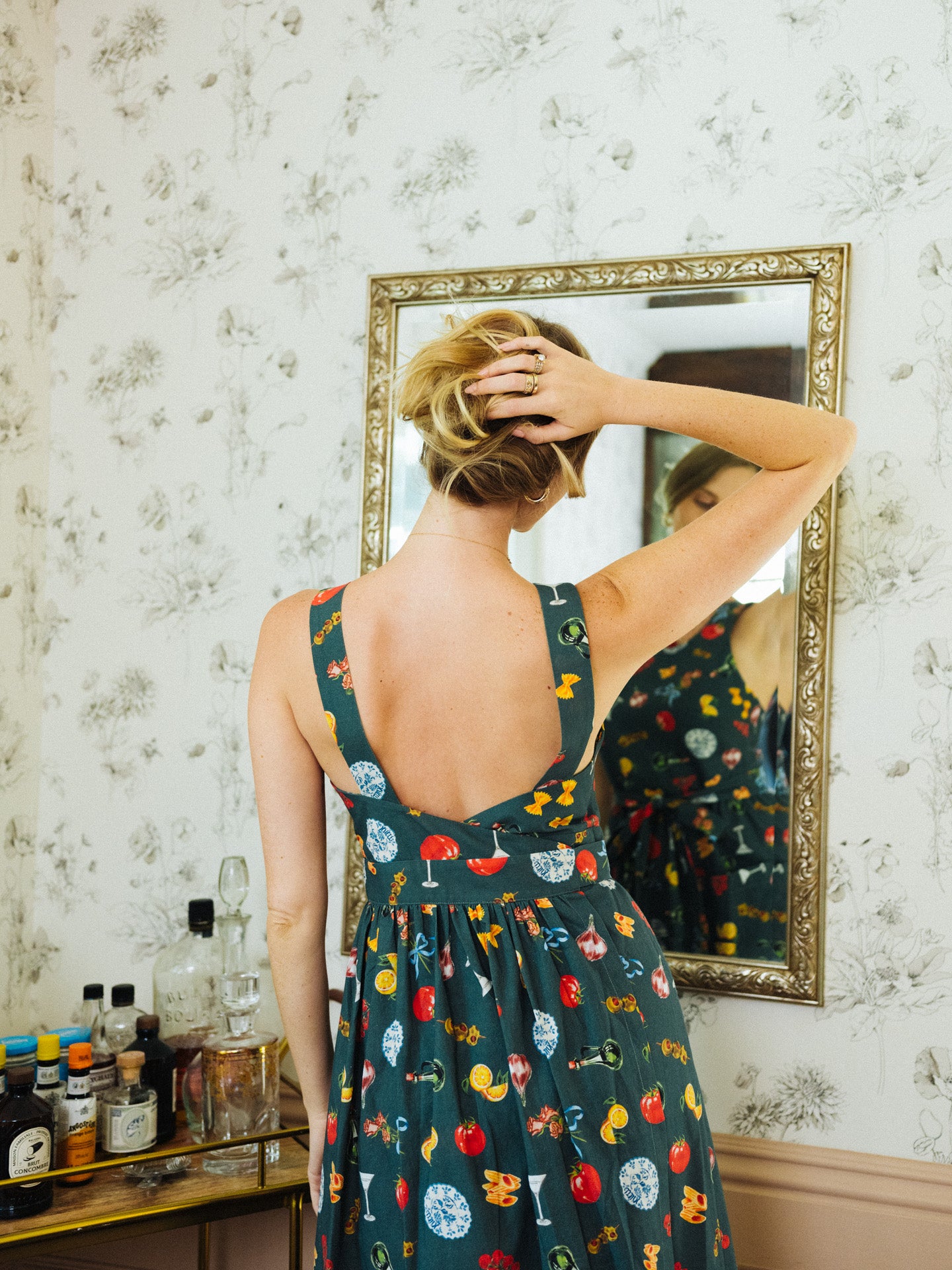 Gina Housedress Italian Dinner