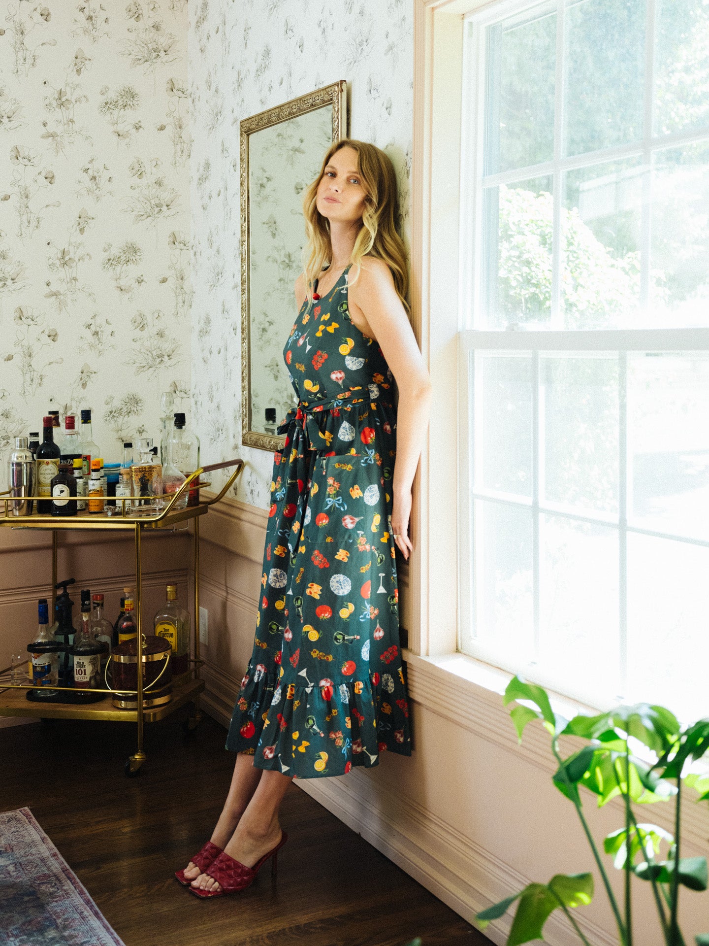 Gina Housedress Italian Dinner