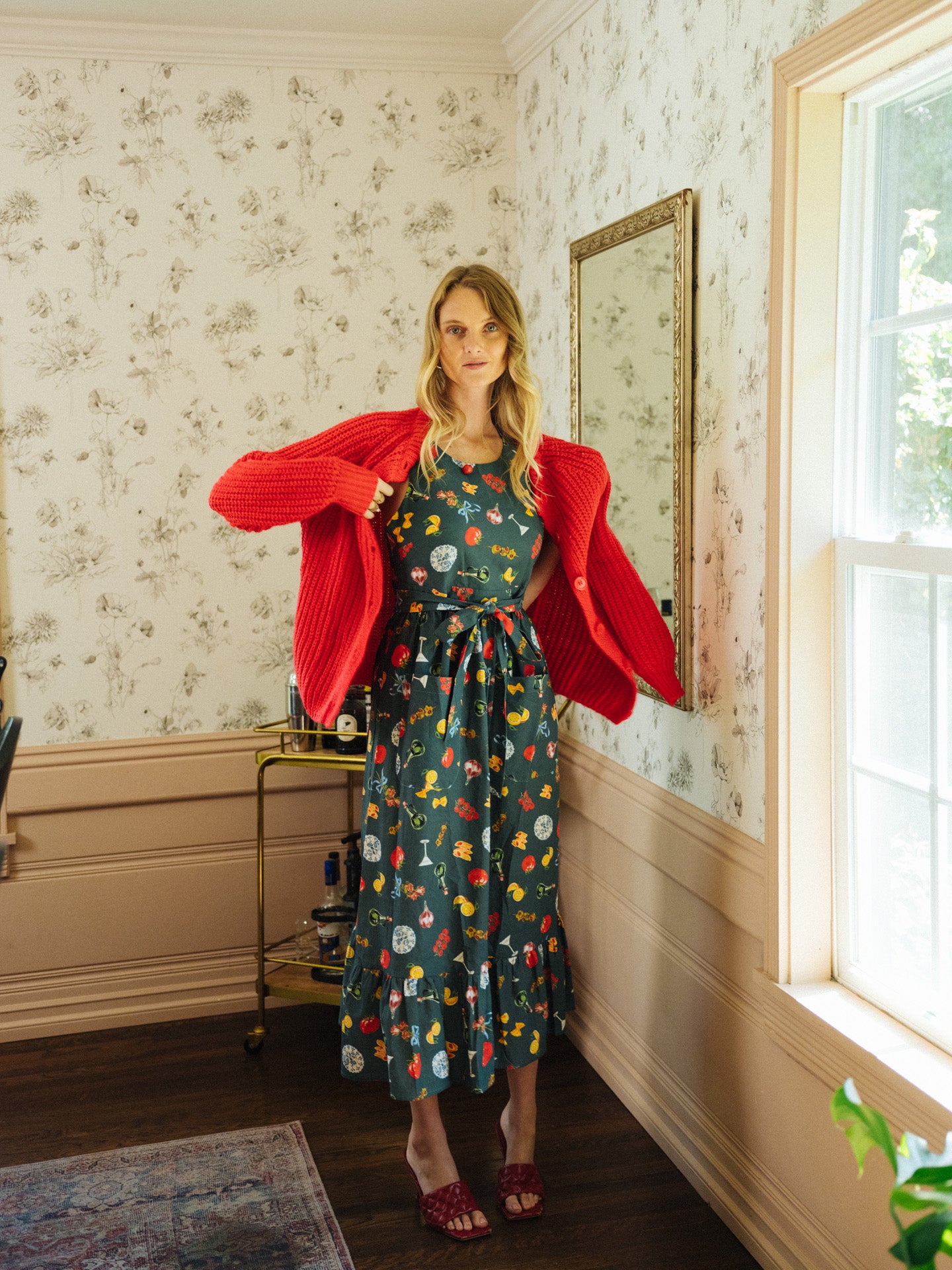 Gina Housedress Italian Dinner