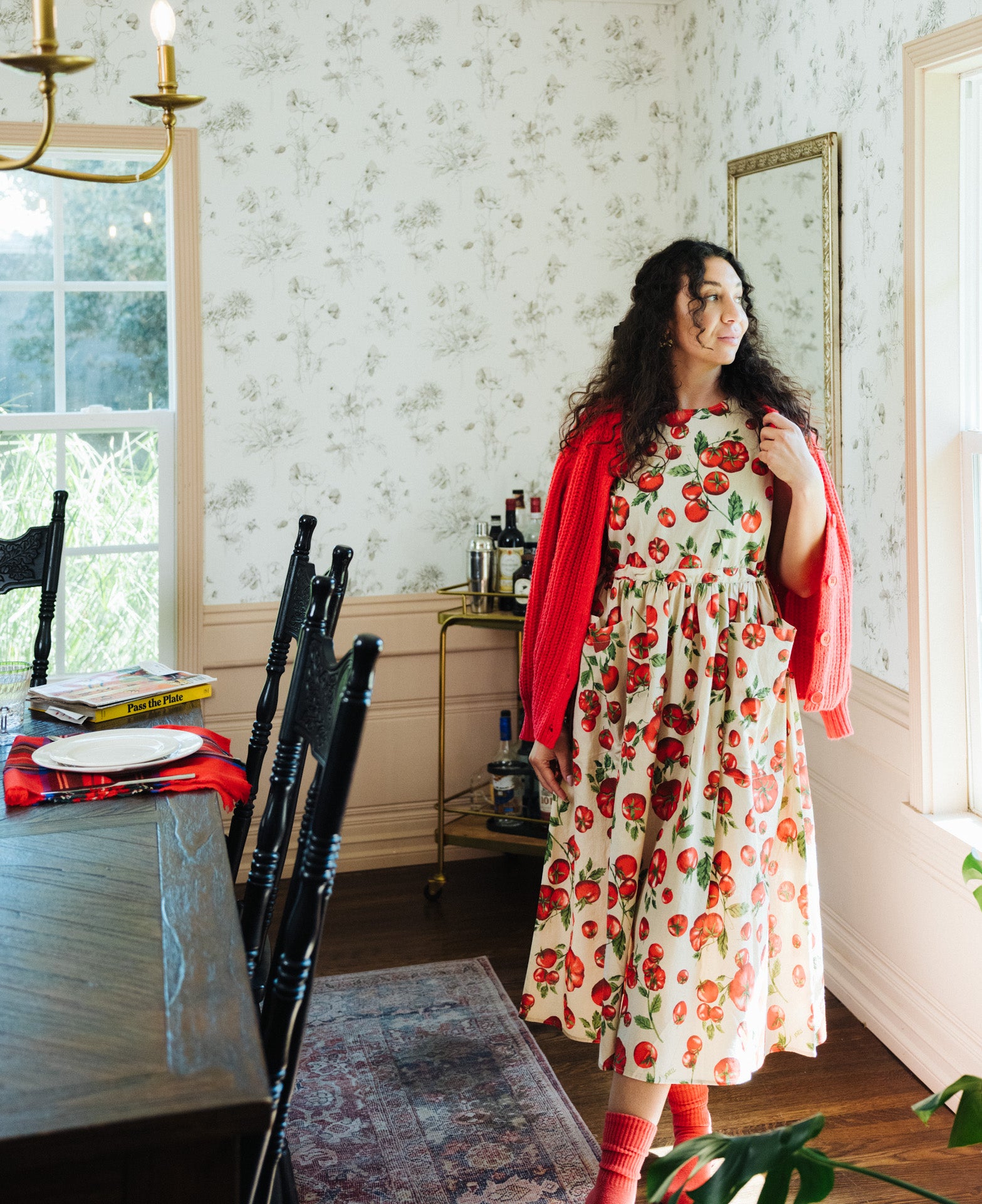 Grace Housedress Tomato Garden