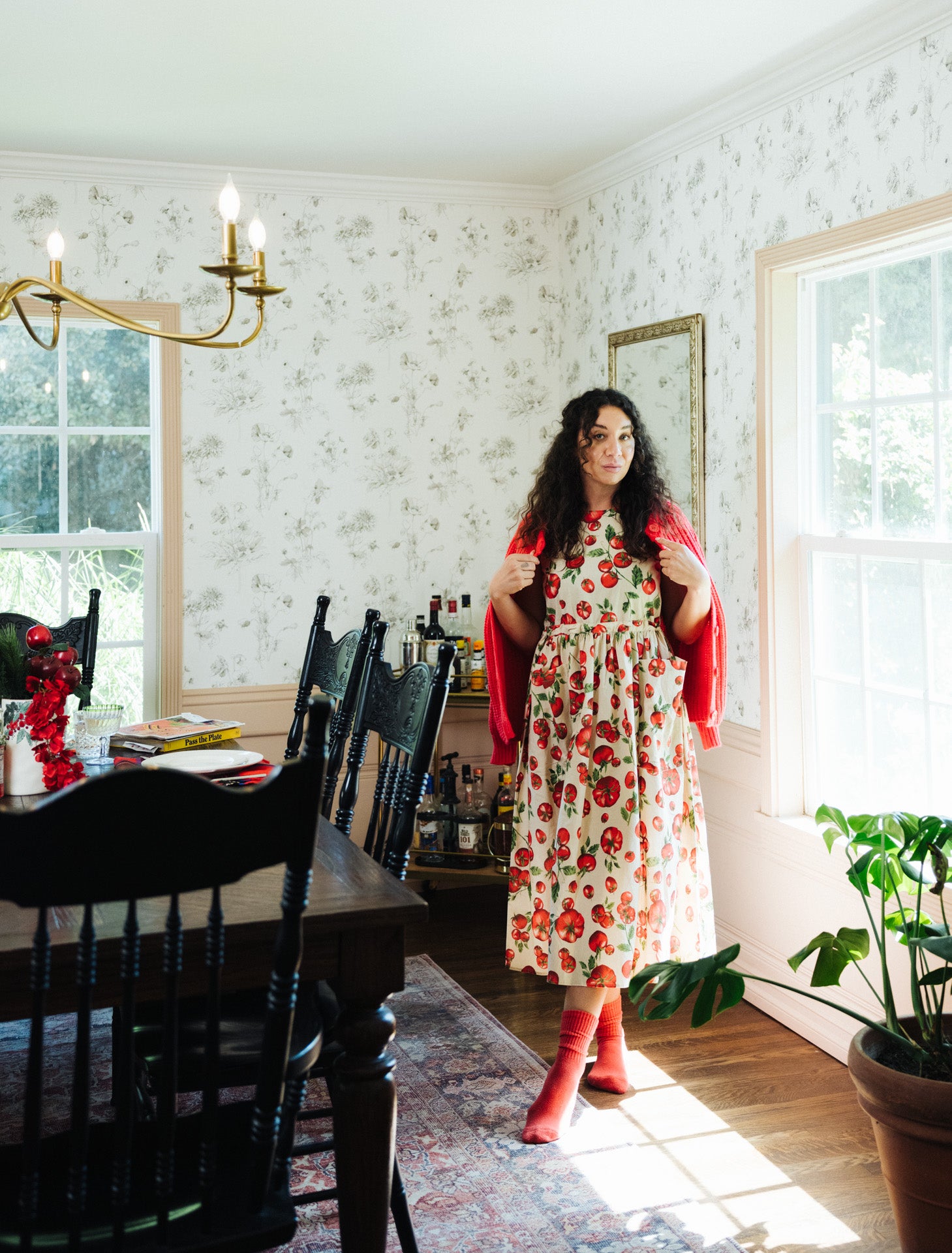 Grace Housedress Tomato Garden