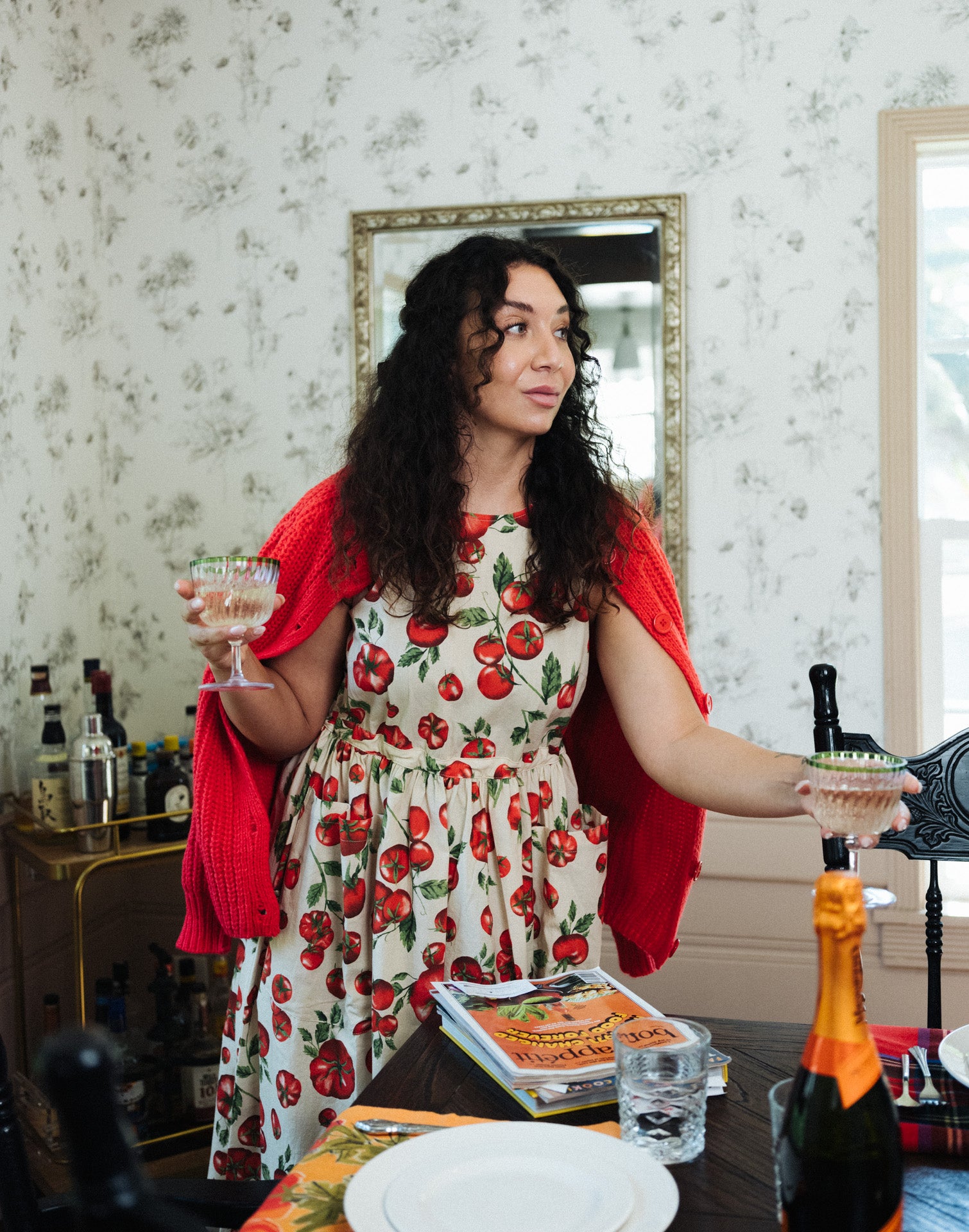 Grace Housedress Tomato Garden