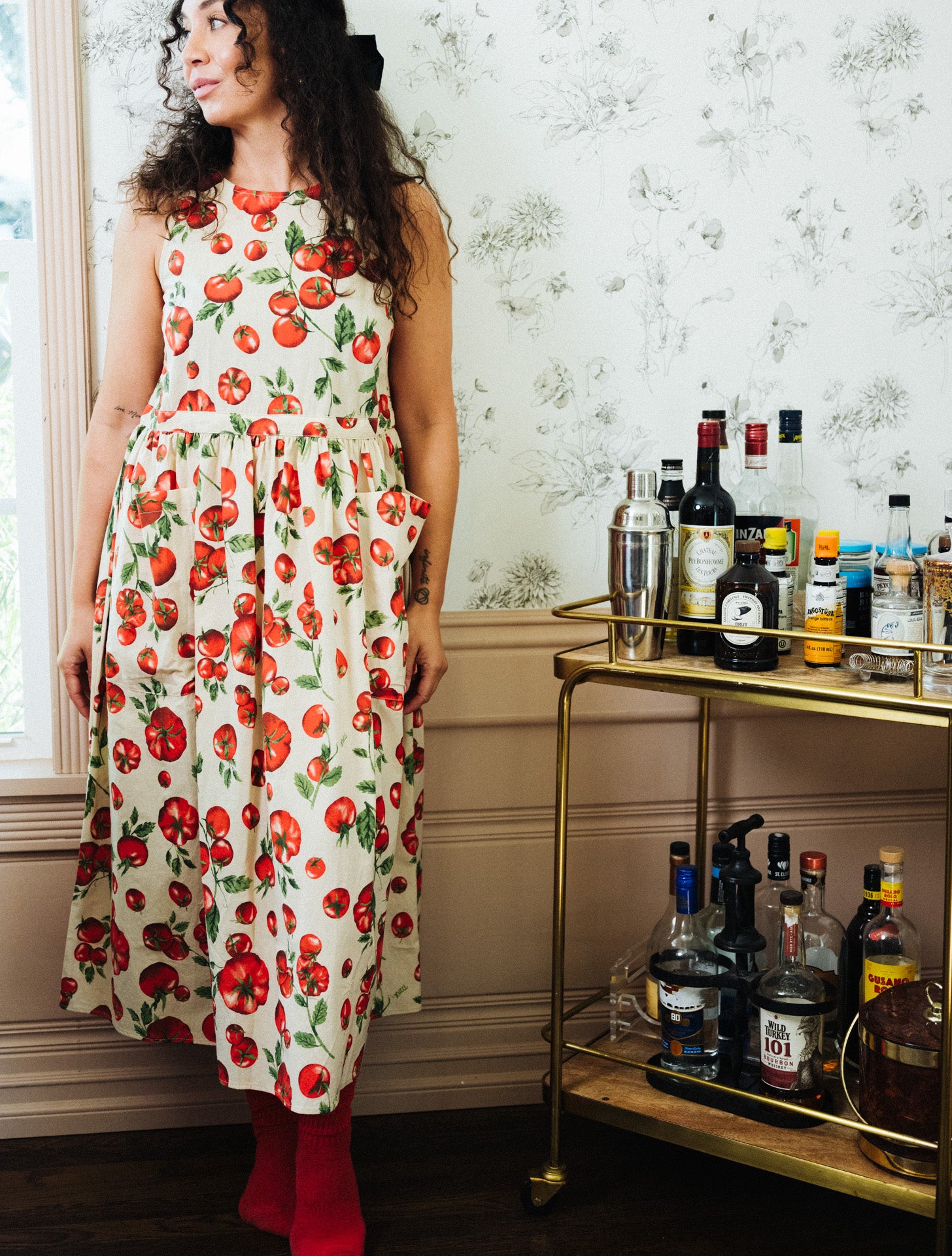 Grace Housedress Tomato Garden