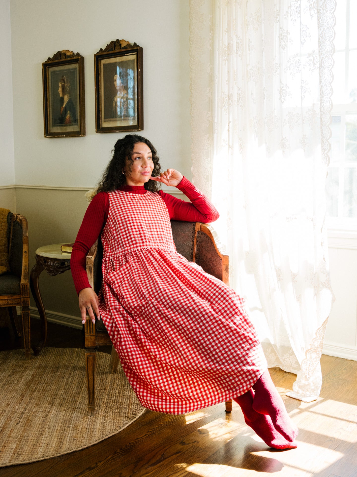 Grace Housedress Al Fresco Gingham