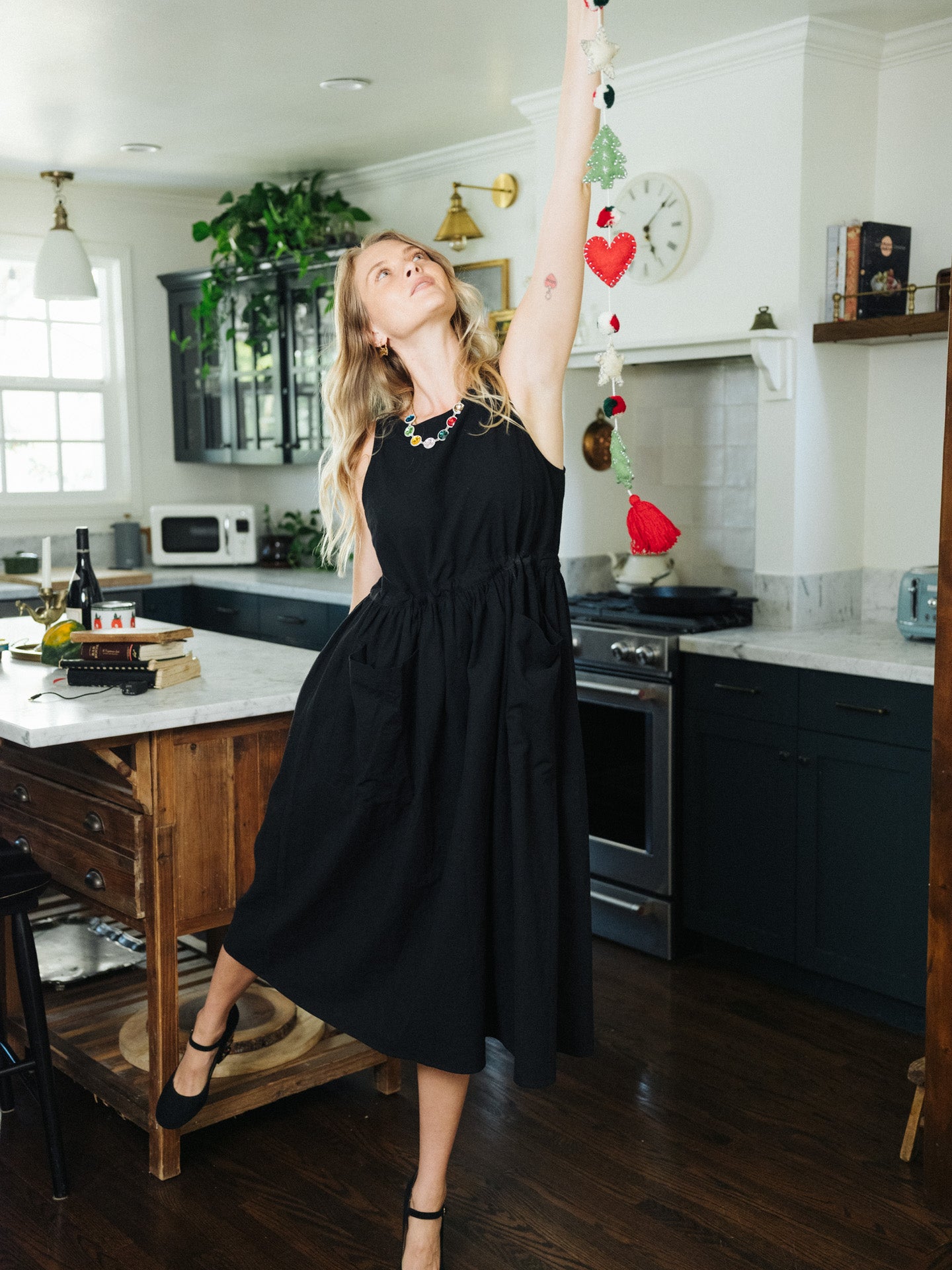 Grace Housedress Black Coffee