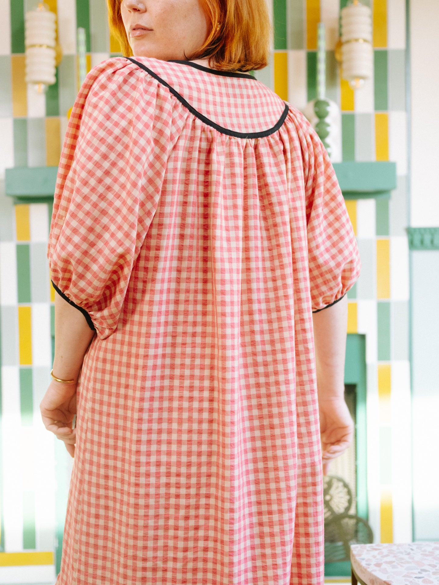 Lindsay Housedress Rustic Gingham