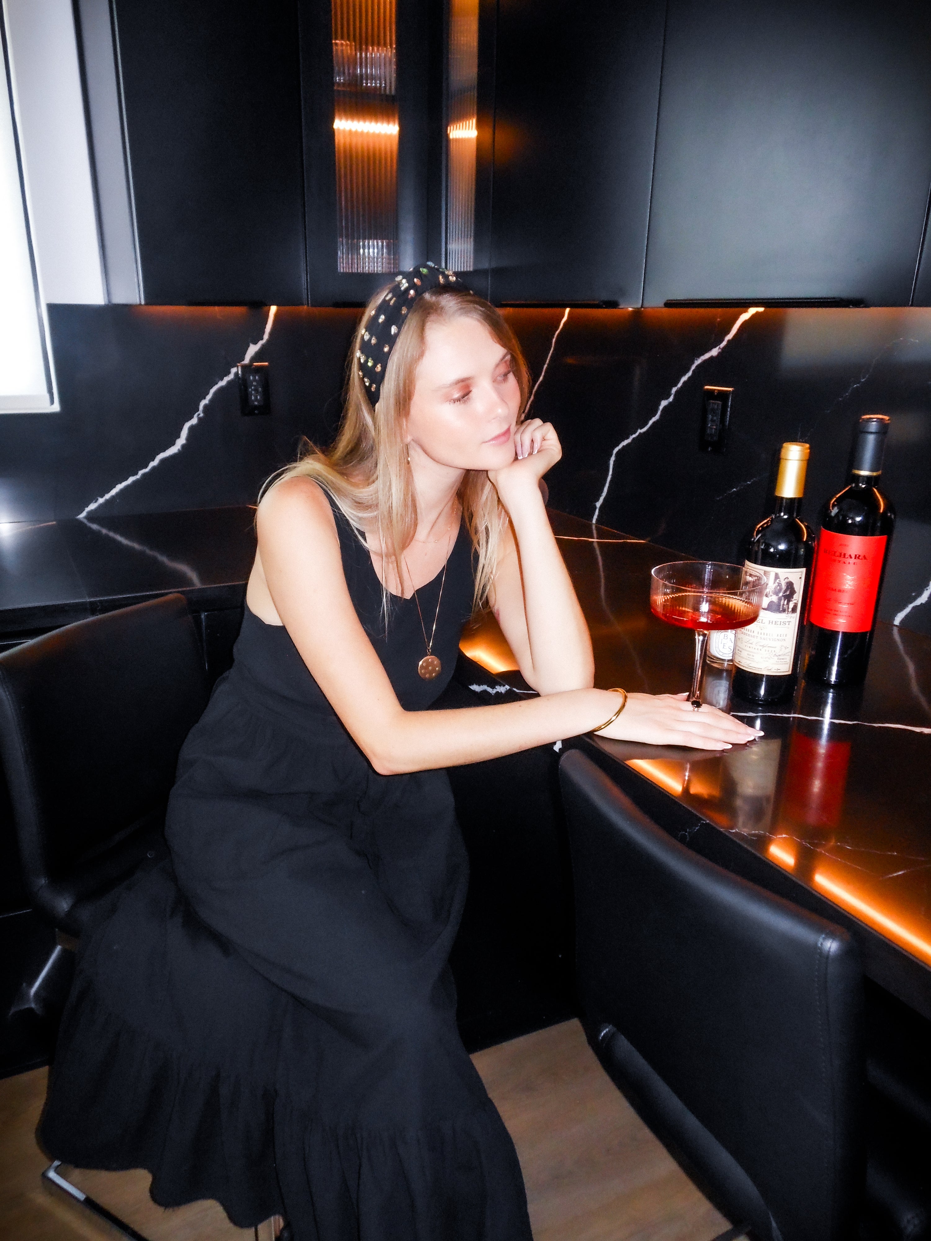 Gina Housedress Black Coffee