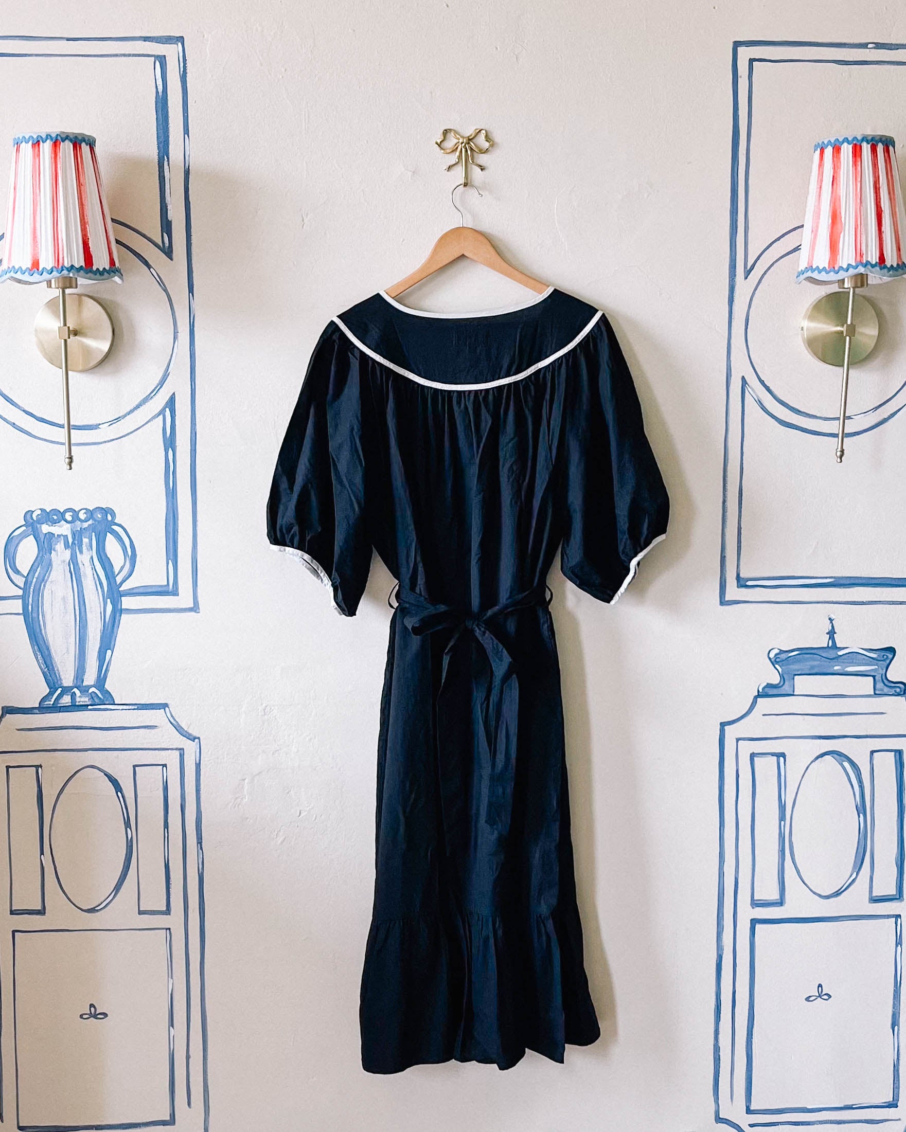 Lindsay Housedress B&W Sample - 2XL/3XL