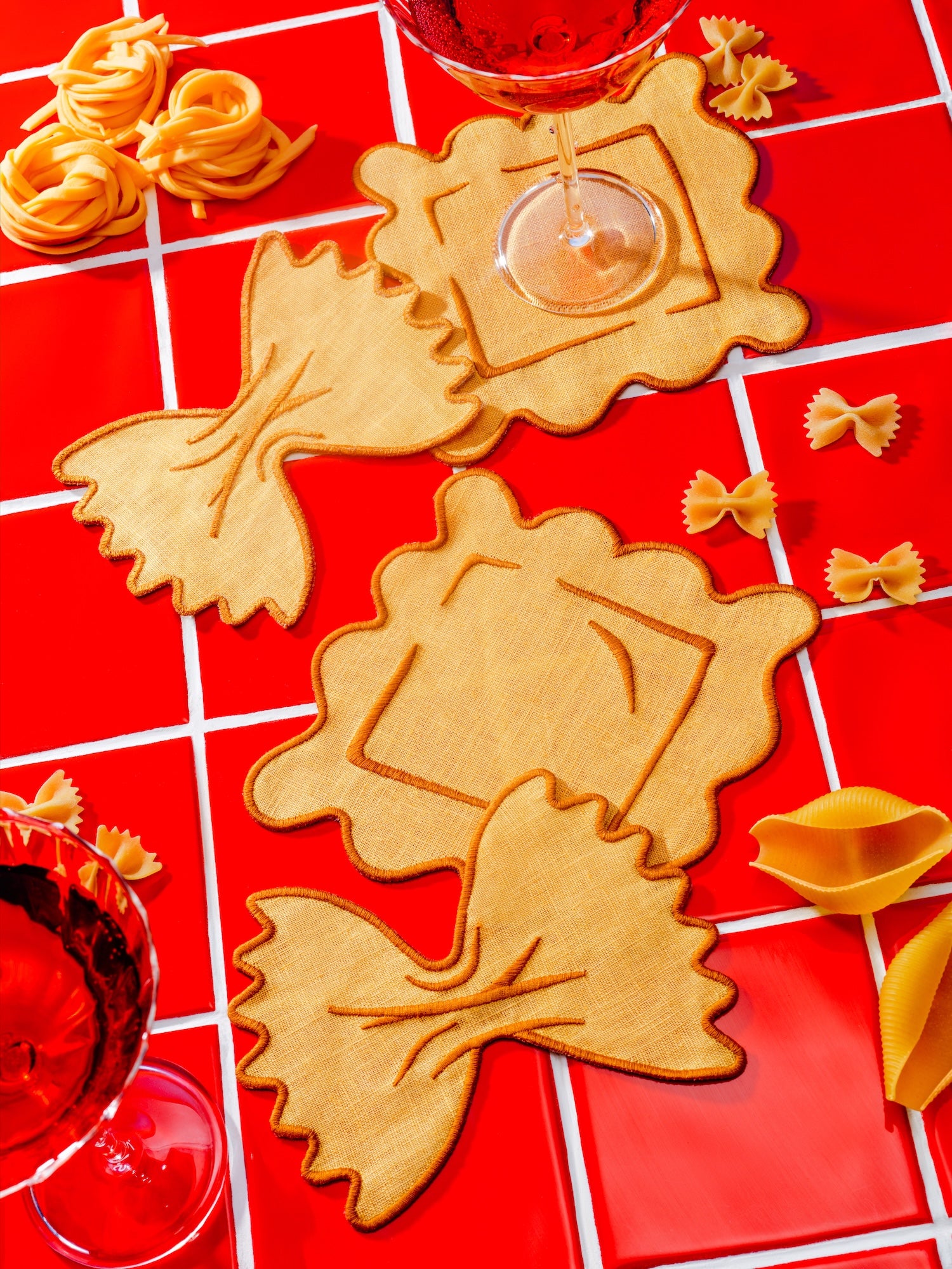 Pasta Cocktail Napkins